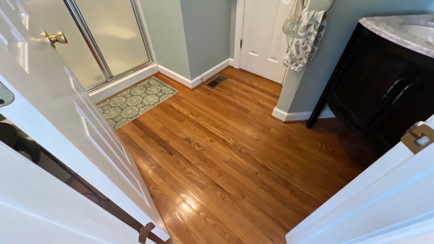 Hardwood Renewal  using Finish Em by Monster Clean