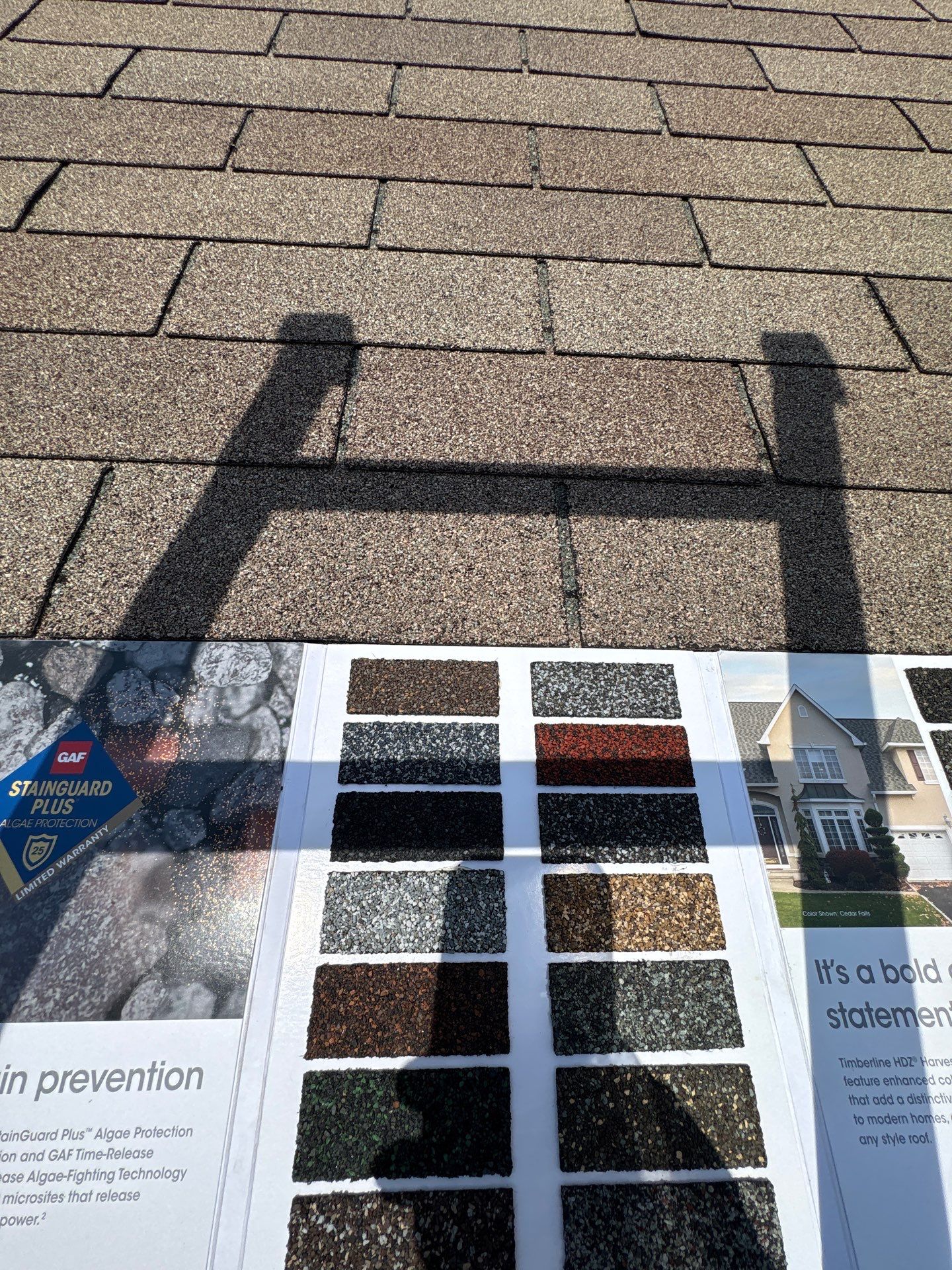 Roof Installation using GAF Timberline HDZ by ExteriorPros