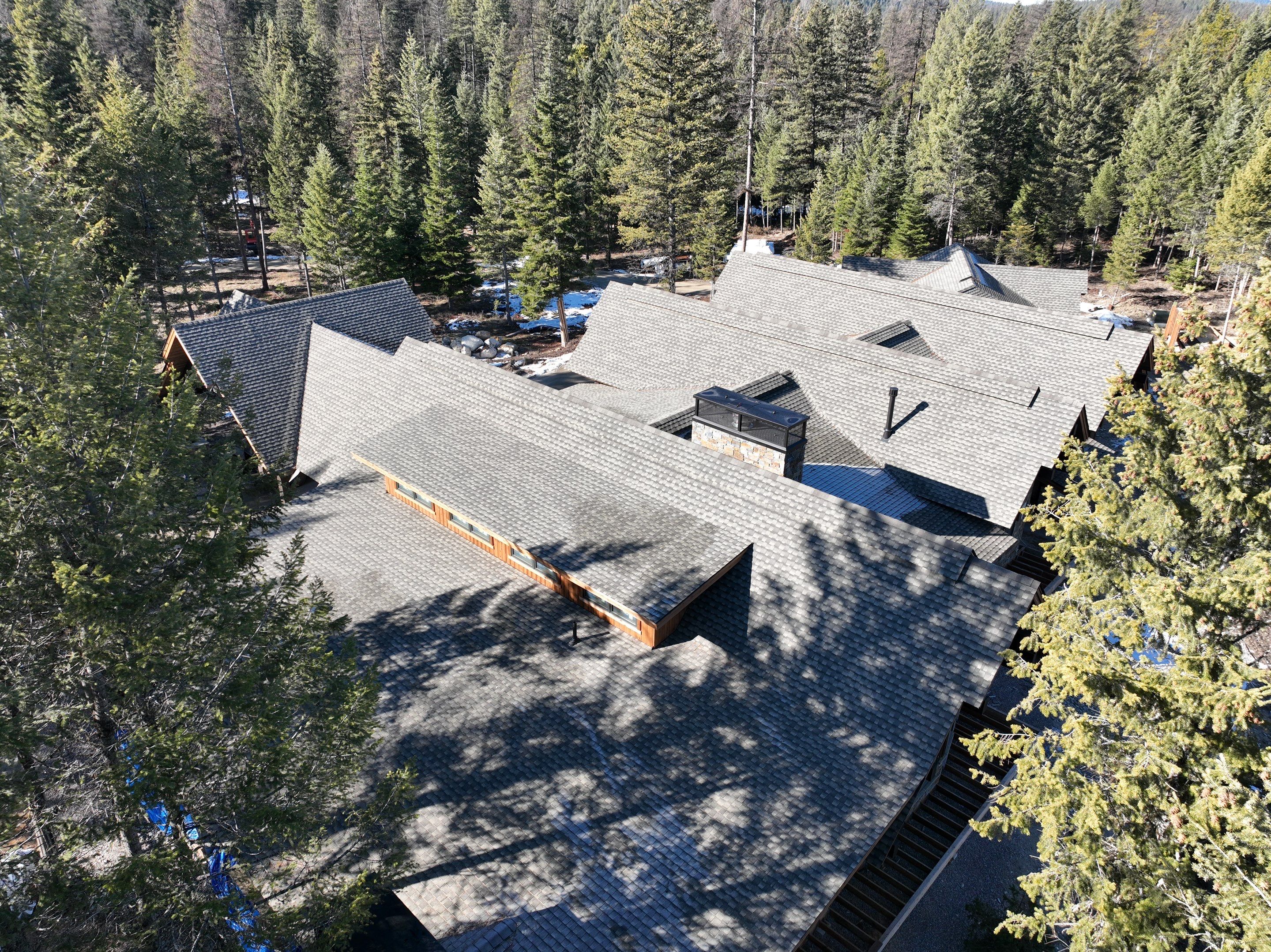 UHDZ Whitefish Hills - Weathered Wood by Montana Roofing Solutions