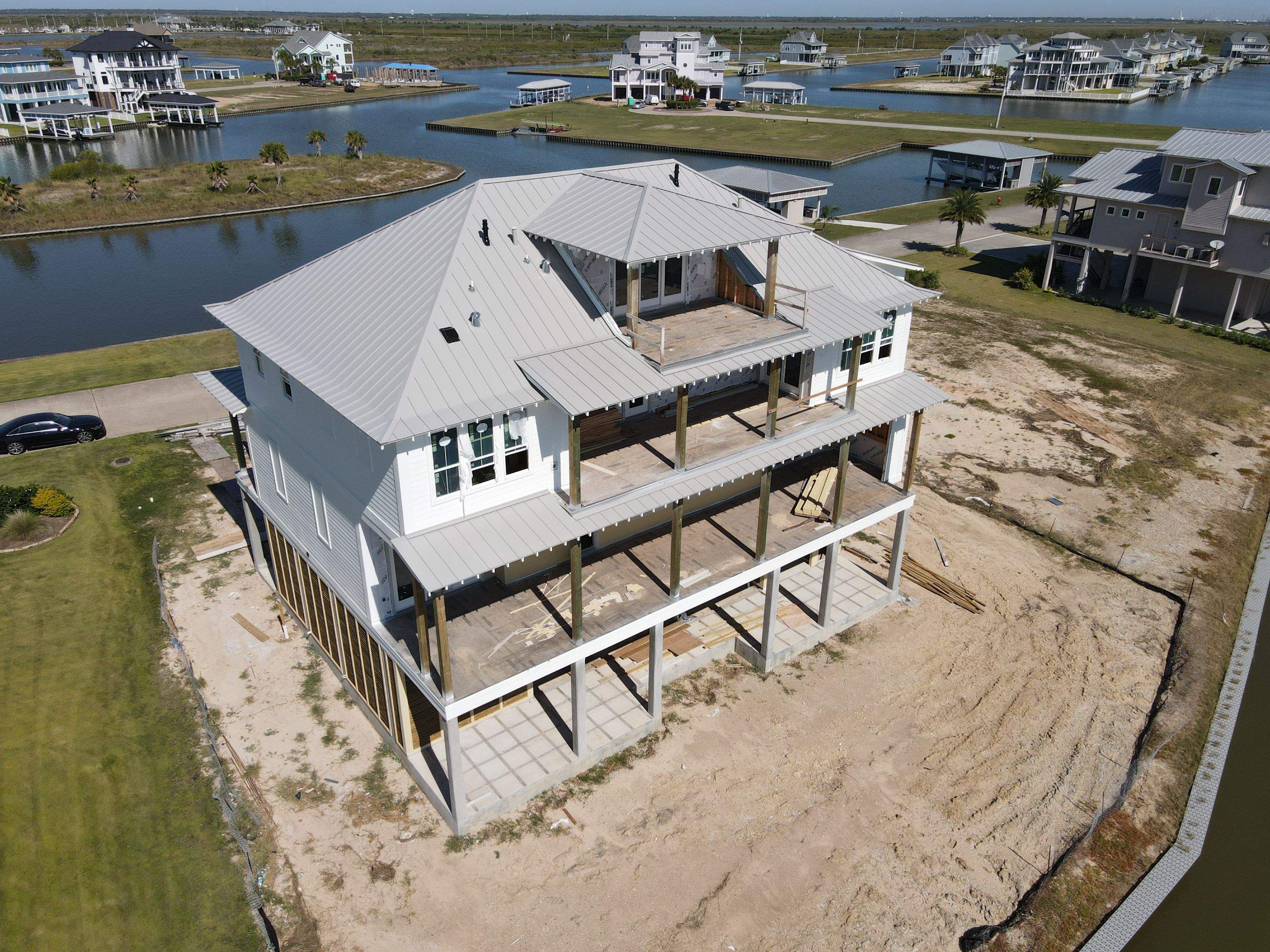 Metal Roof  using McElroy Metals - Ash Gray by Level 7 Companies