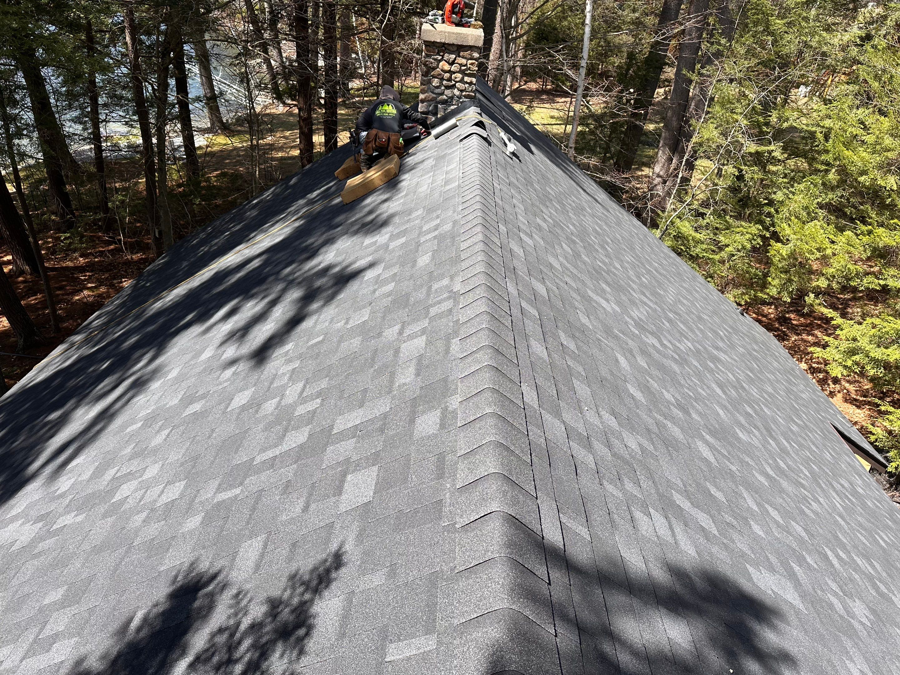 Wooden Cabin Exterior Improvements and Outdoor Shower Build in Bristol by Tall pine roofing