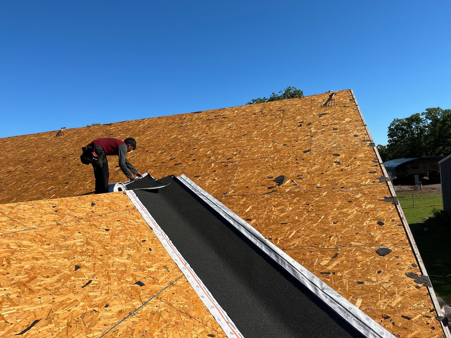 Roof Replacement and Architectural Shingle Installation in Joy, Oklahoma by BANA Roofing and Solar Supply