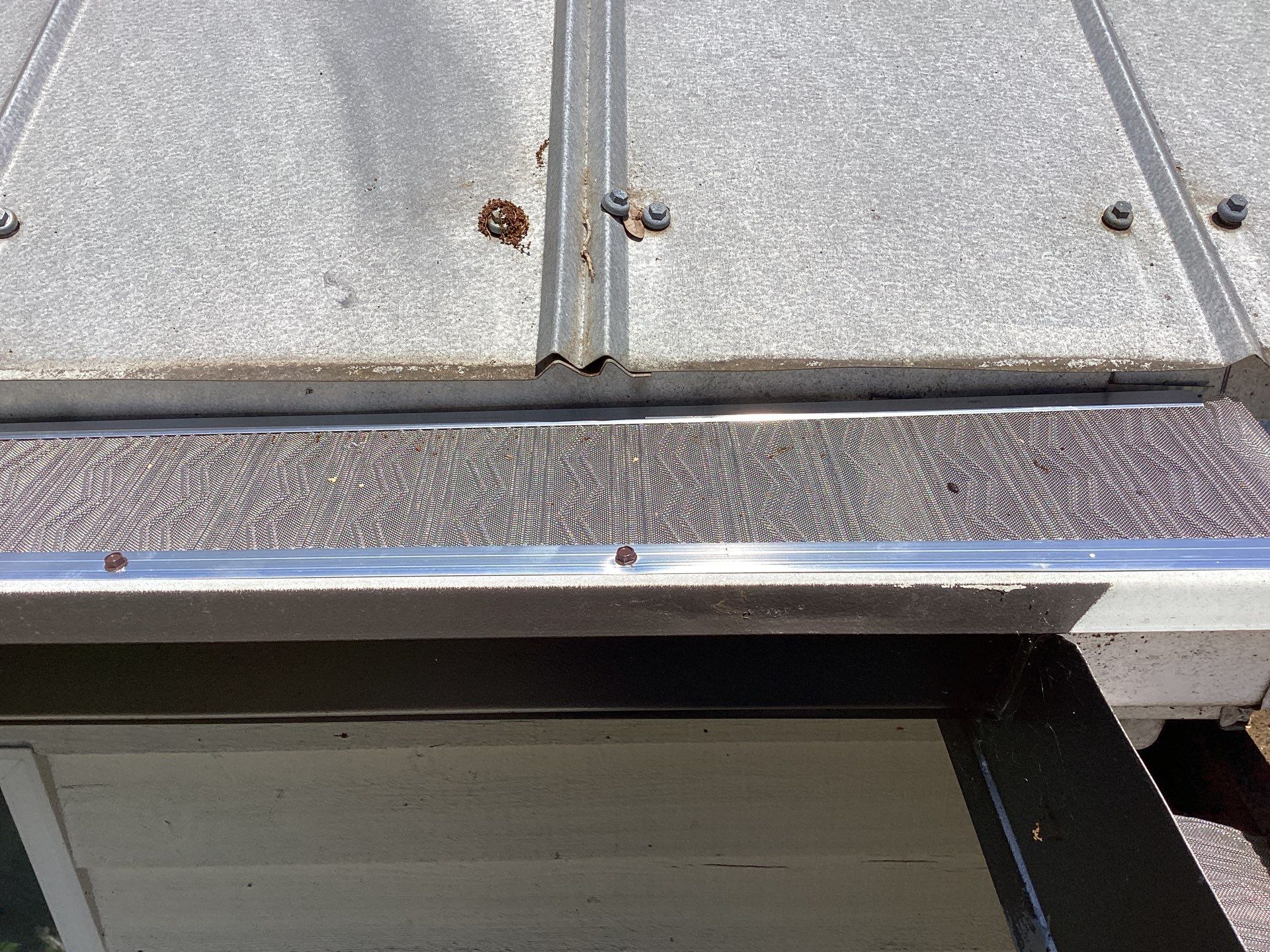 Gutter Guard Installation Project in Sarasota FL by Gutter Professors