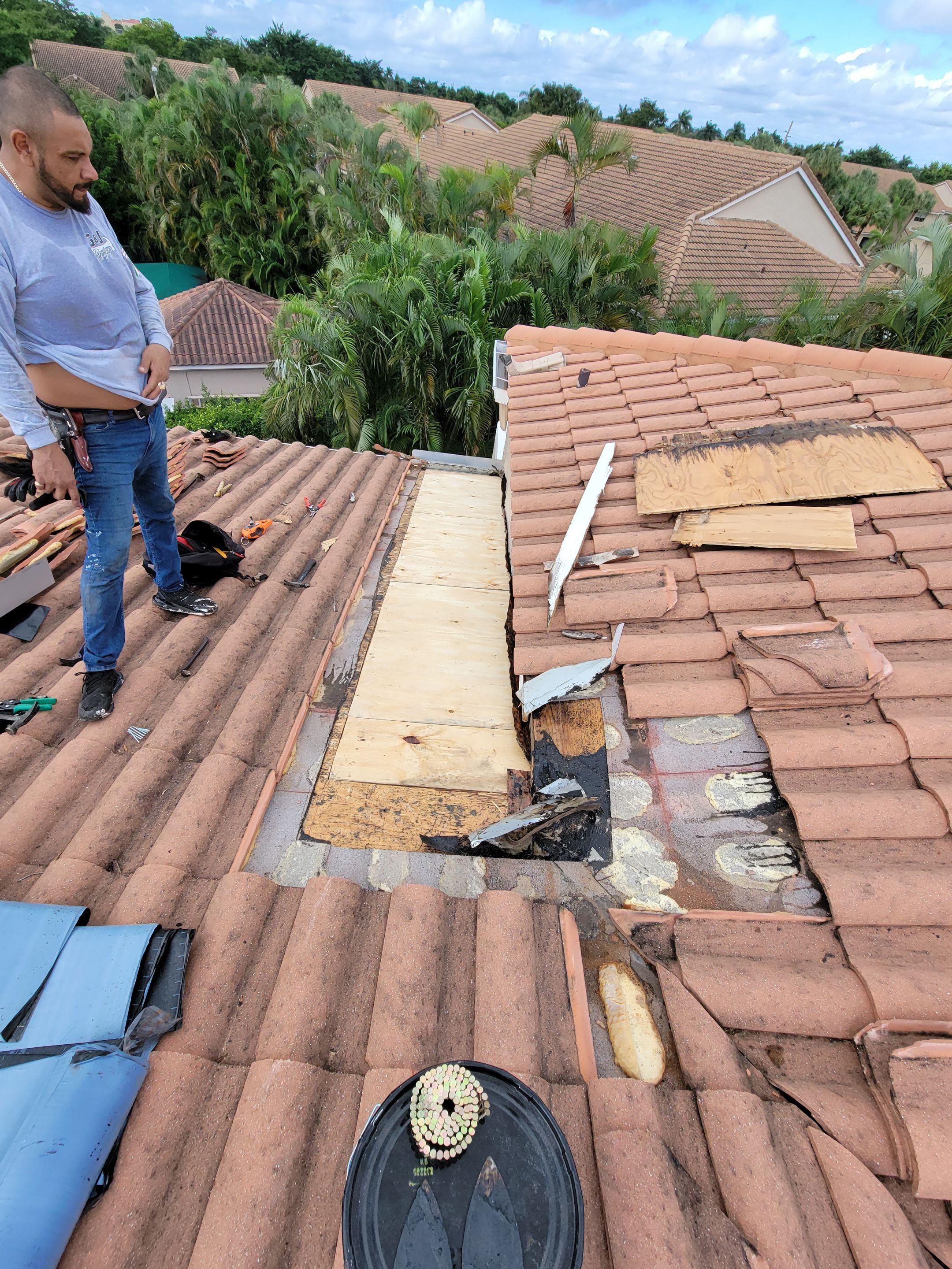 Villa Sonrisa Dr., Boca Raton, FL by G&J Roofing 