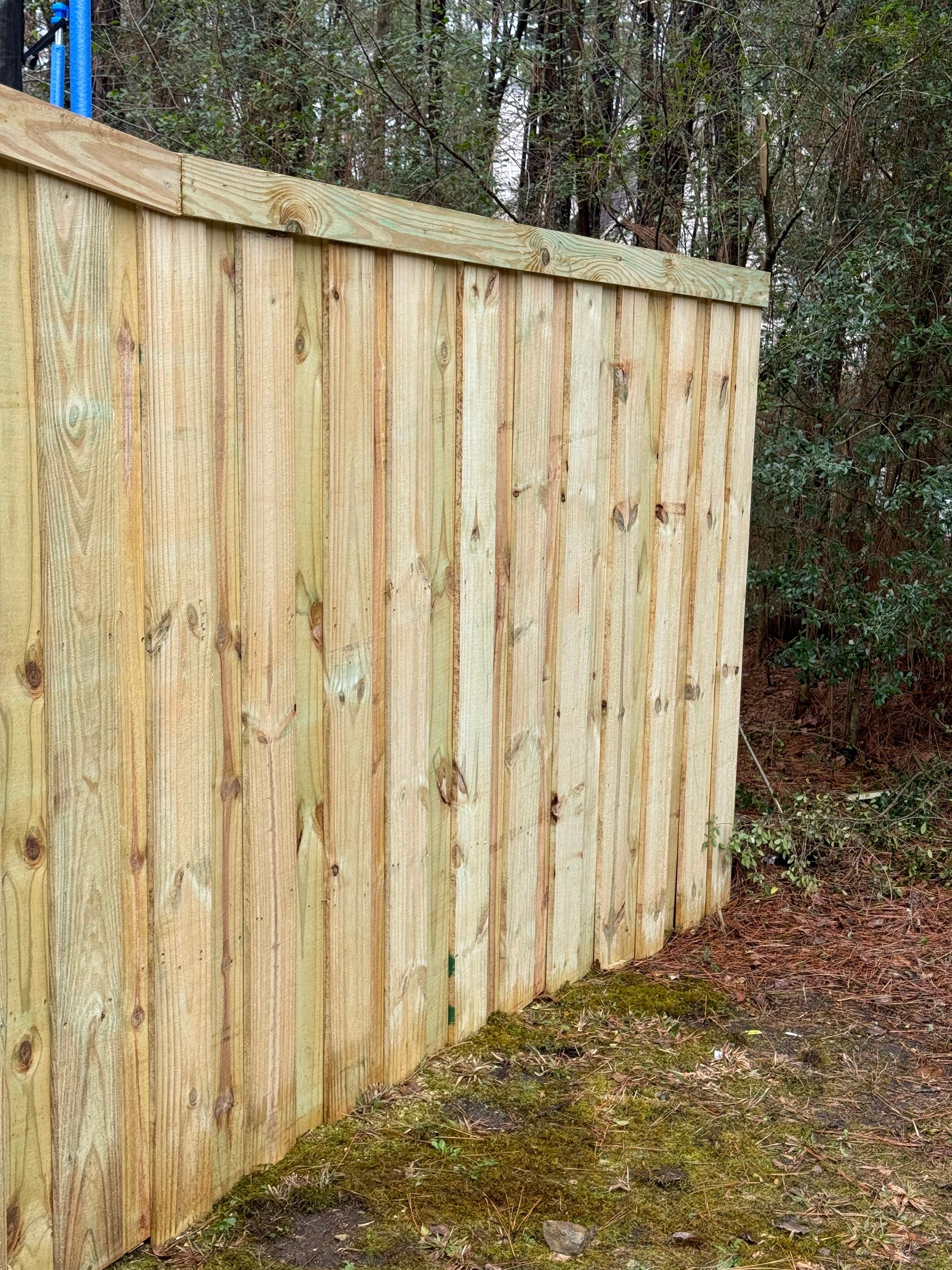 Brookview Highlands - Fence by Pillar and Pine