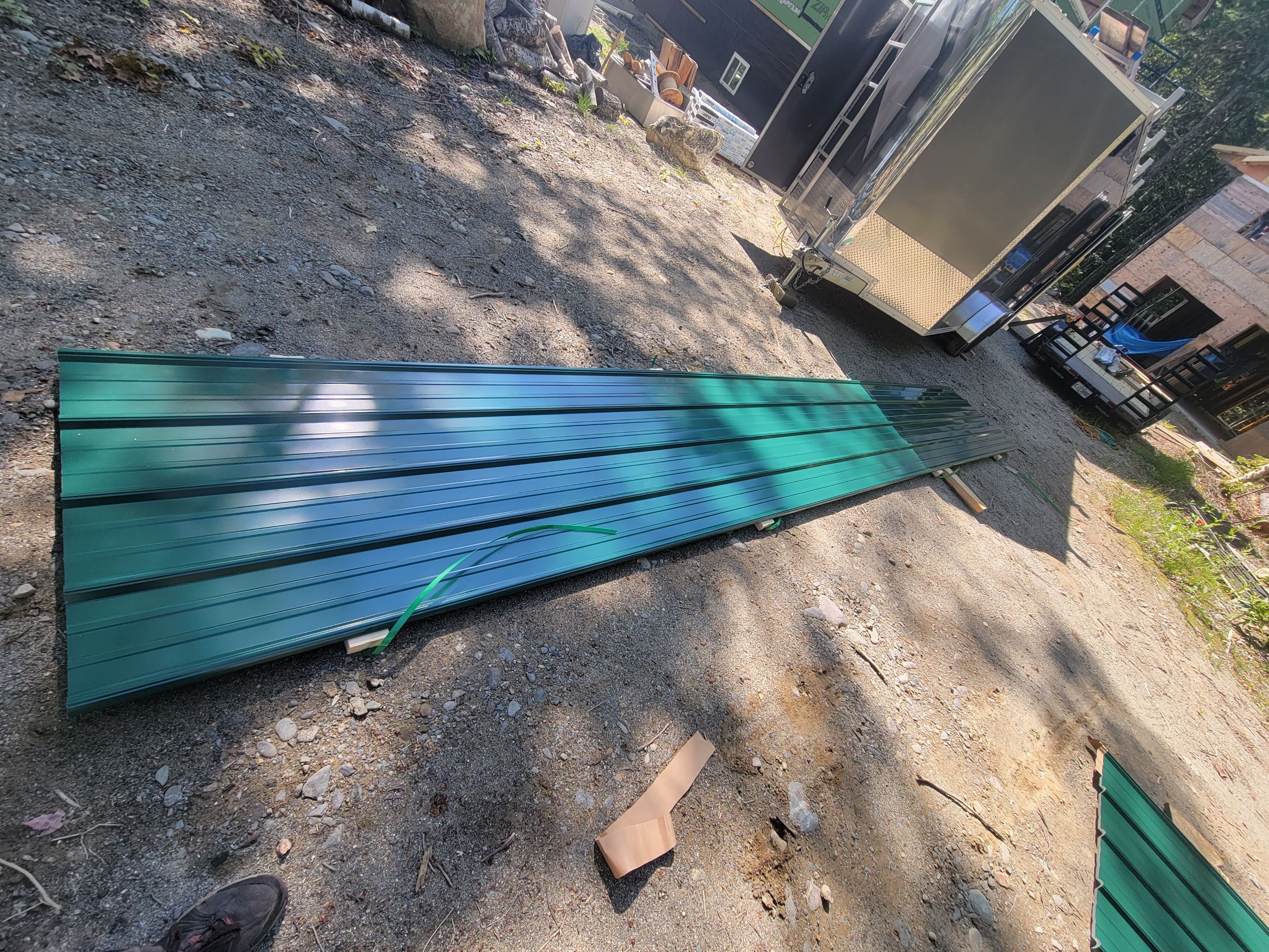 New Metal Roof using All Thats Metal 29g Currigated  by The B.A.R Roofing