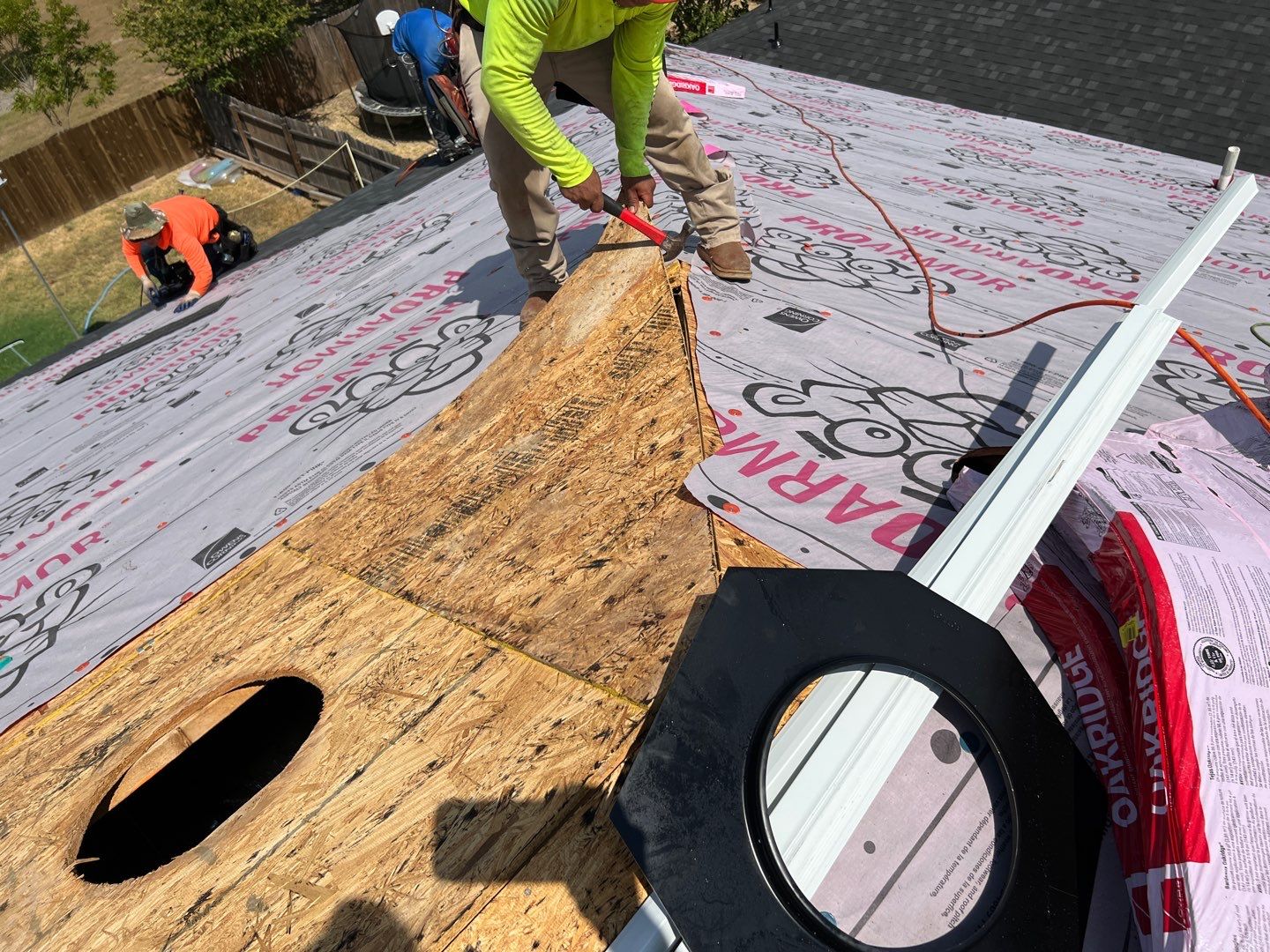 Residential Roof Replacement and OSB Decking Repair in Hutto by Caliber Restoration LLC