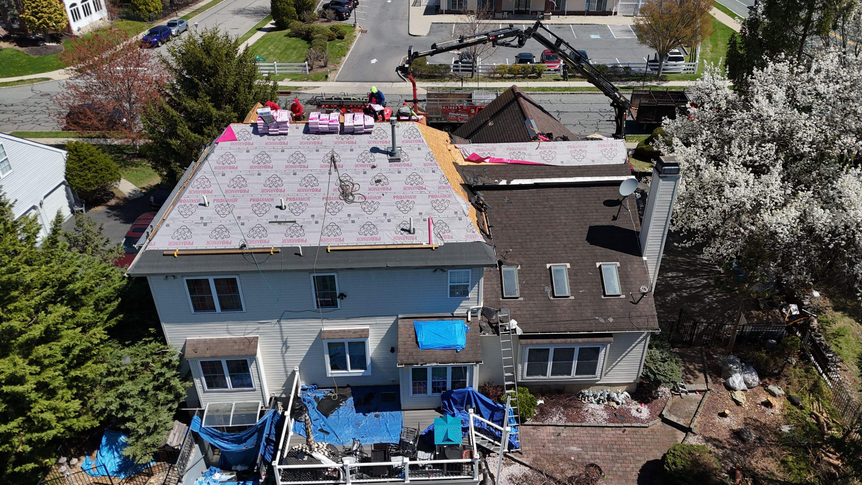 Roof Project in Stewartsville, NJ by All State Home Improvement Inc.