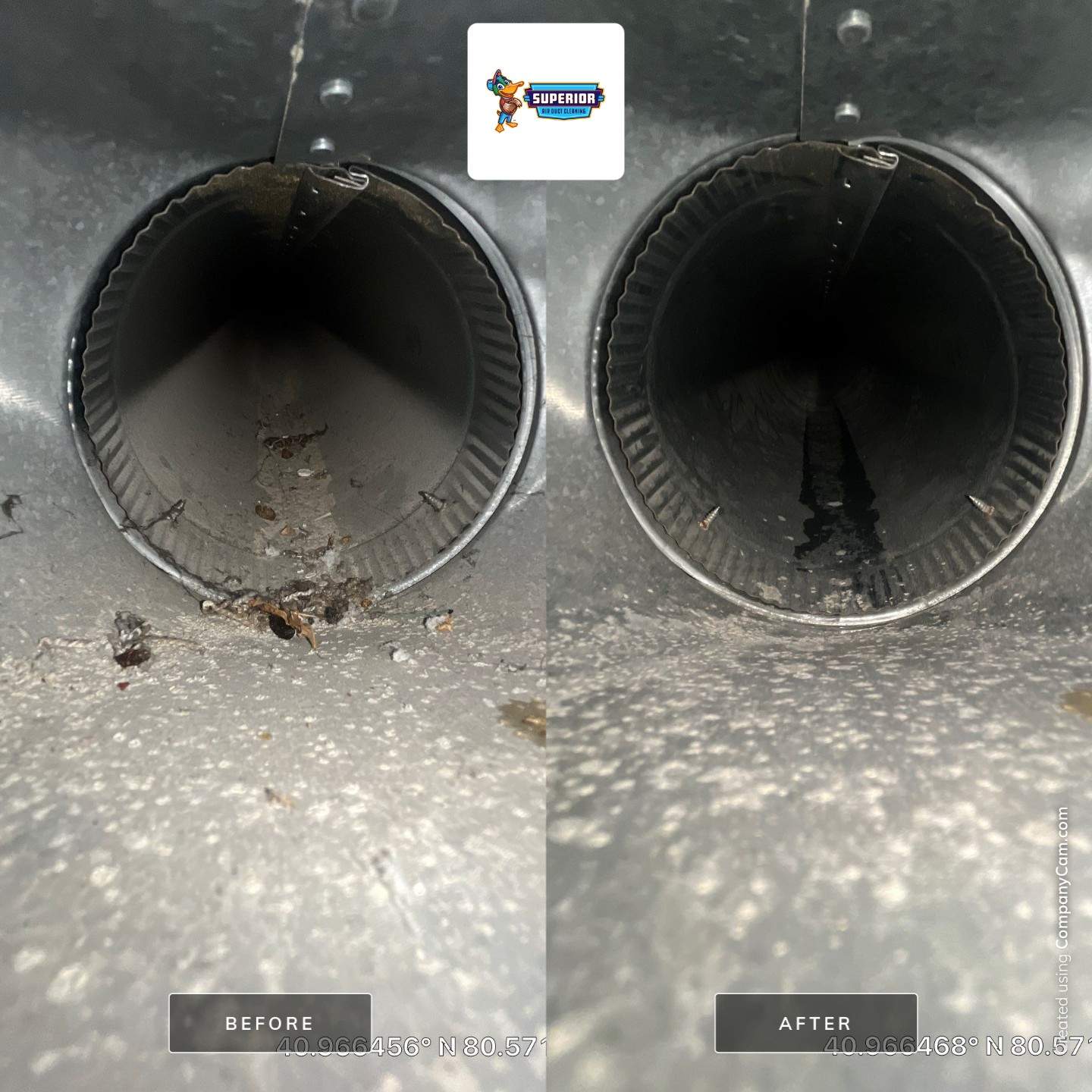 Air Duct Cleaning With a Vacuum Truck in New Middletown, OH by Superior Air Duct Cleaning