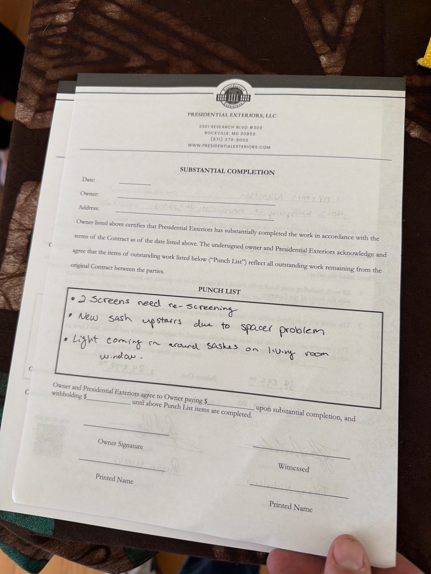 Presidential Exteriors featured photo.