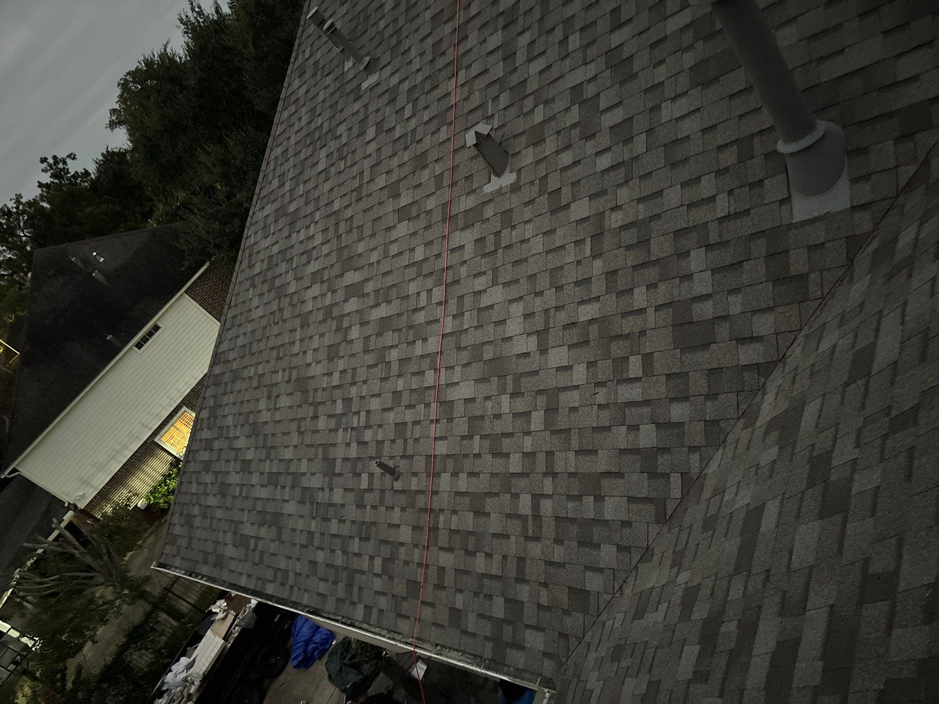 Residential Roofing Installation using Owen's Corning Duration (Lifetime) Shingles by Roof Repair Company