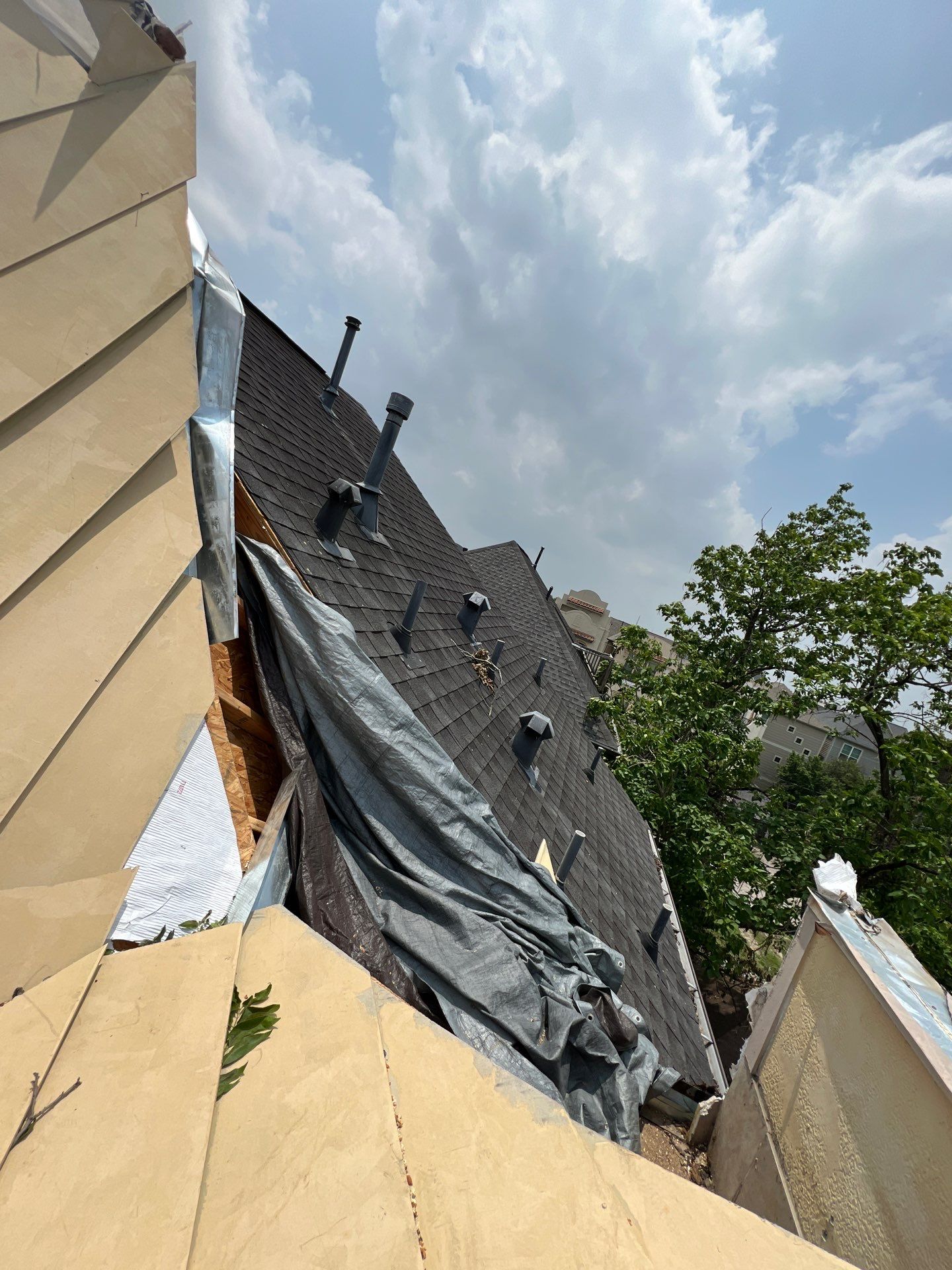 Residential Roofing Repair using Owen's Corning Duration (Lifetime) Shingles by Roof Repair Company