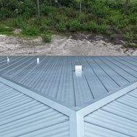 24ga 1" Nail-Strip Mill Finish by Total Roofing System The Metal Roof Experts