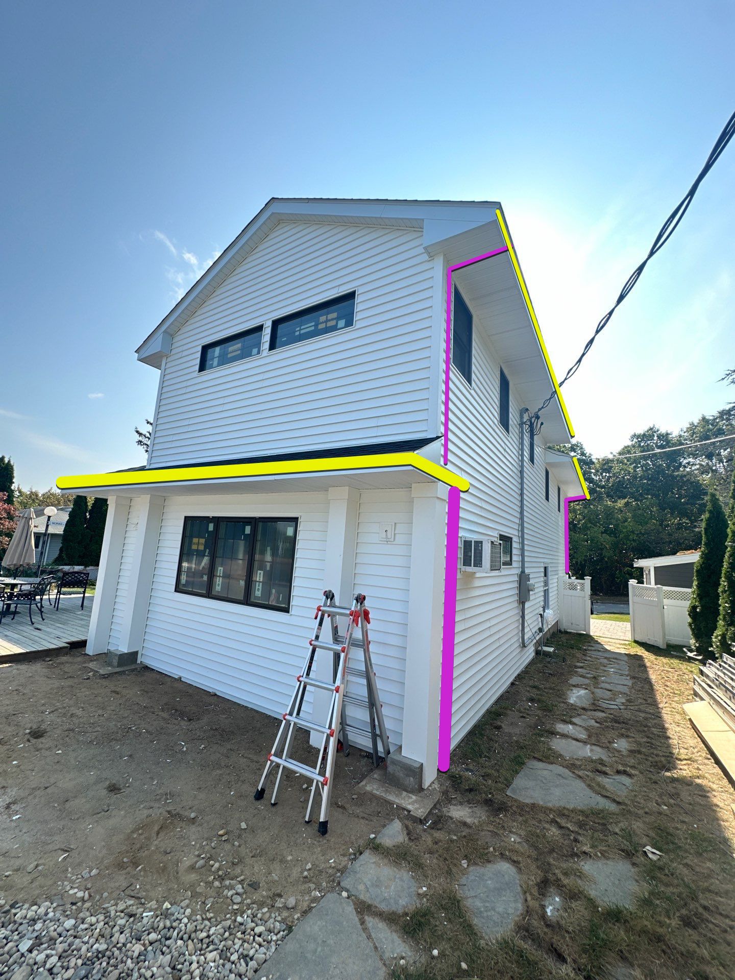 Full House Installation by Above All Gutters 