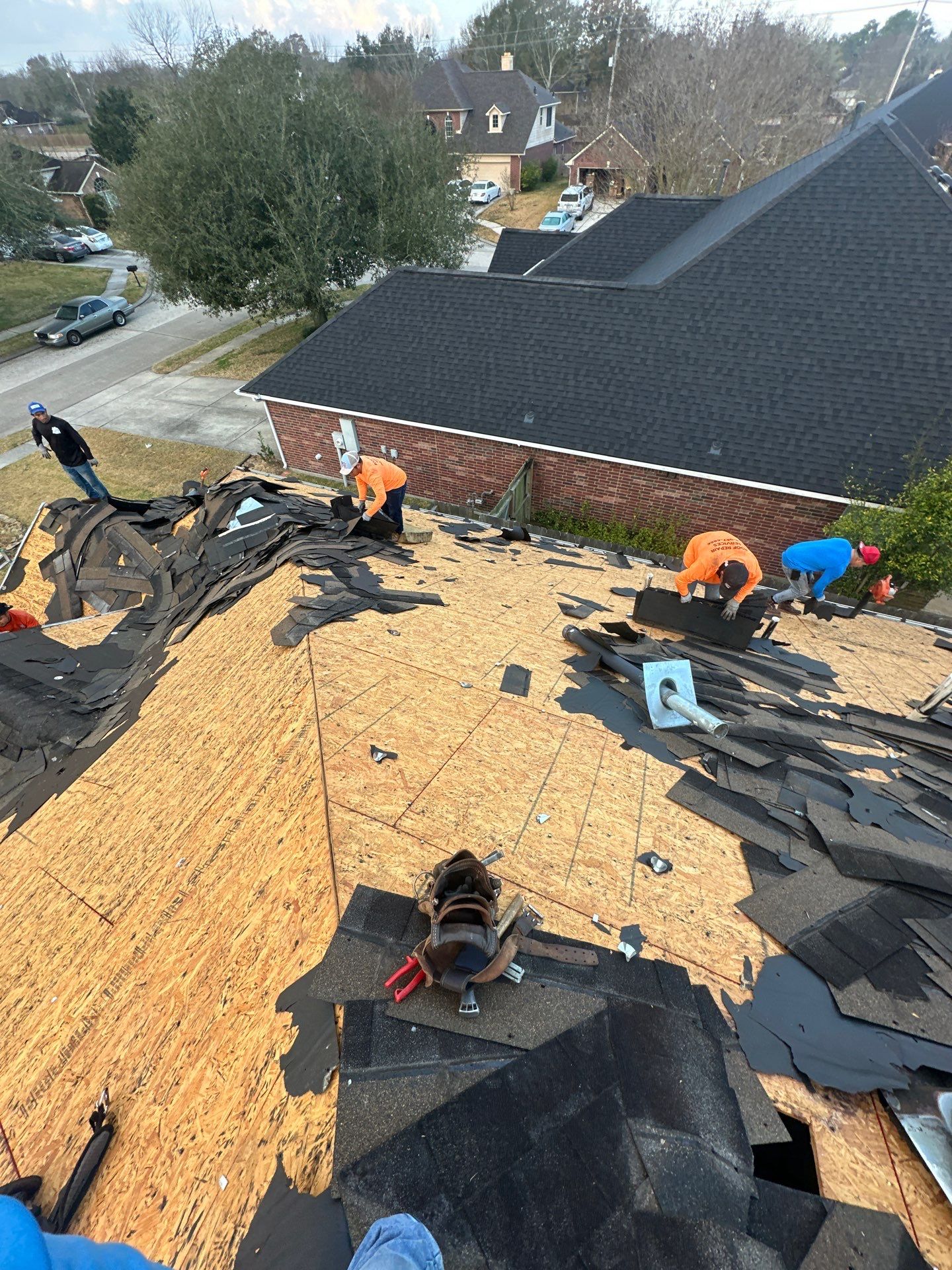 Roof Replacement in League City TX by Roof Repair Company