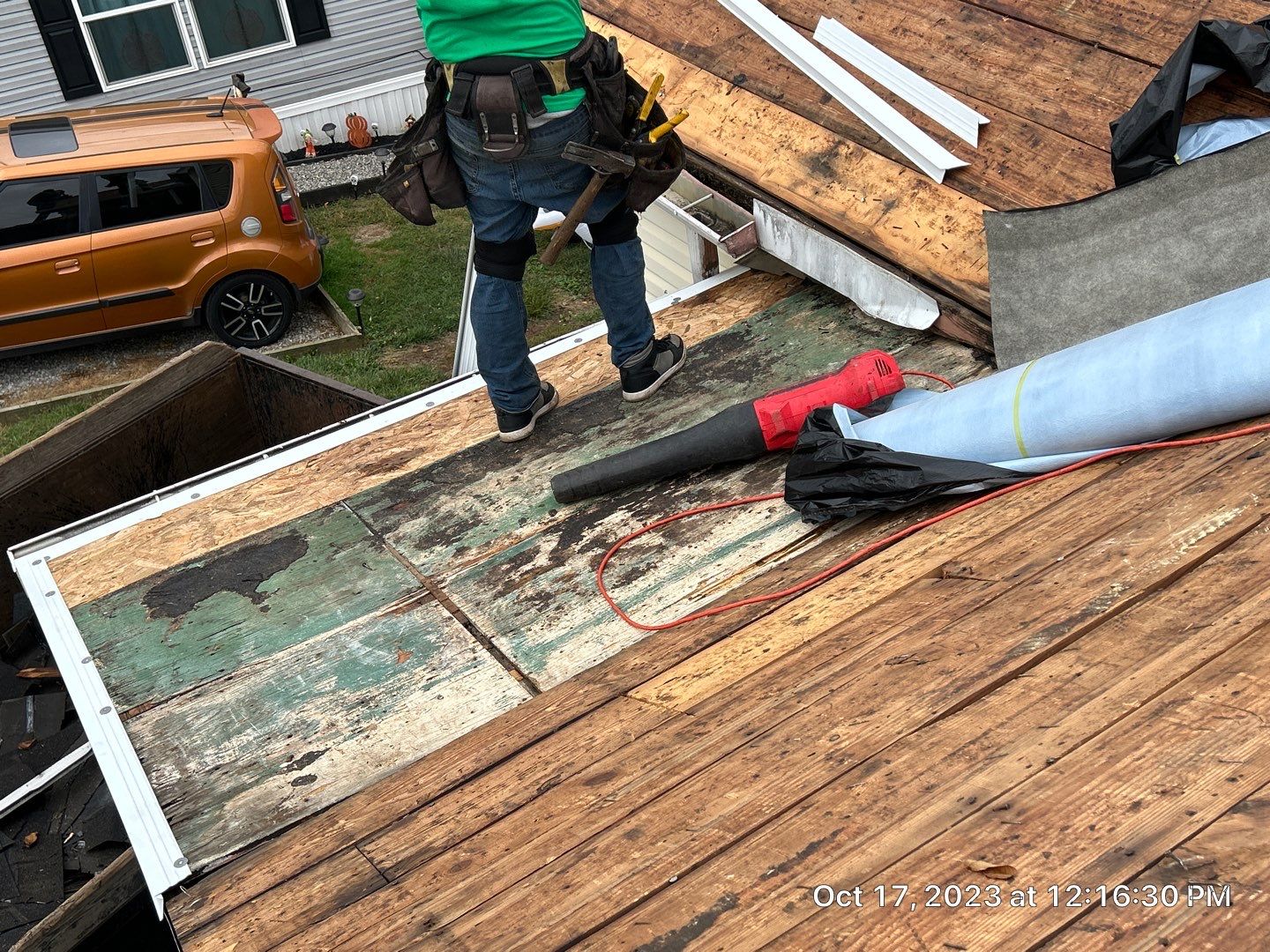 Residential Roofing Installation using Performance Shingles by Mr. Roofer