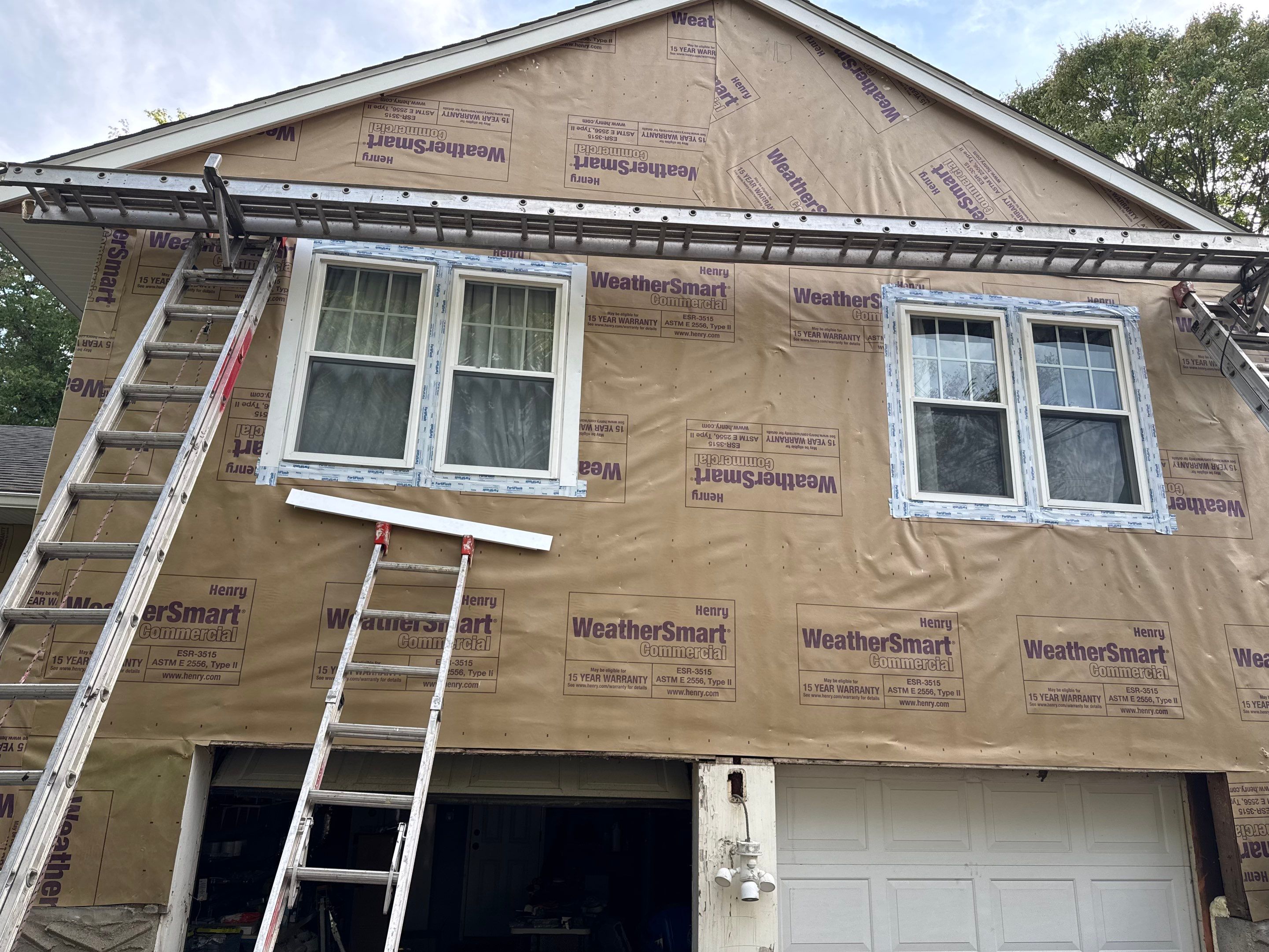 Front of House Remodel, Rye Brook, NY by Ideal Siding 