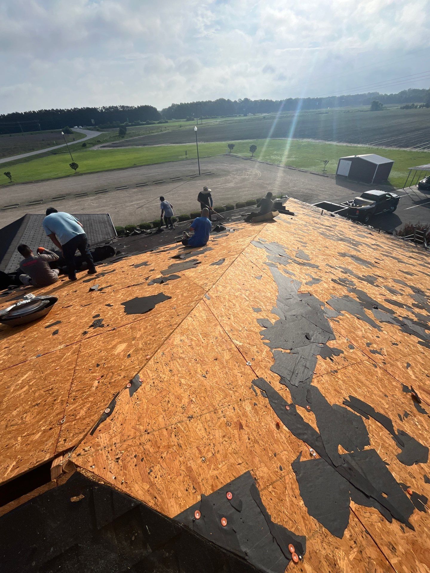 Funeral Home Roof Replacement by Karcher Roofing & Construction