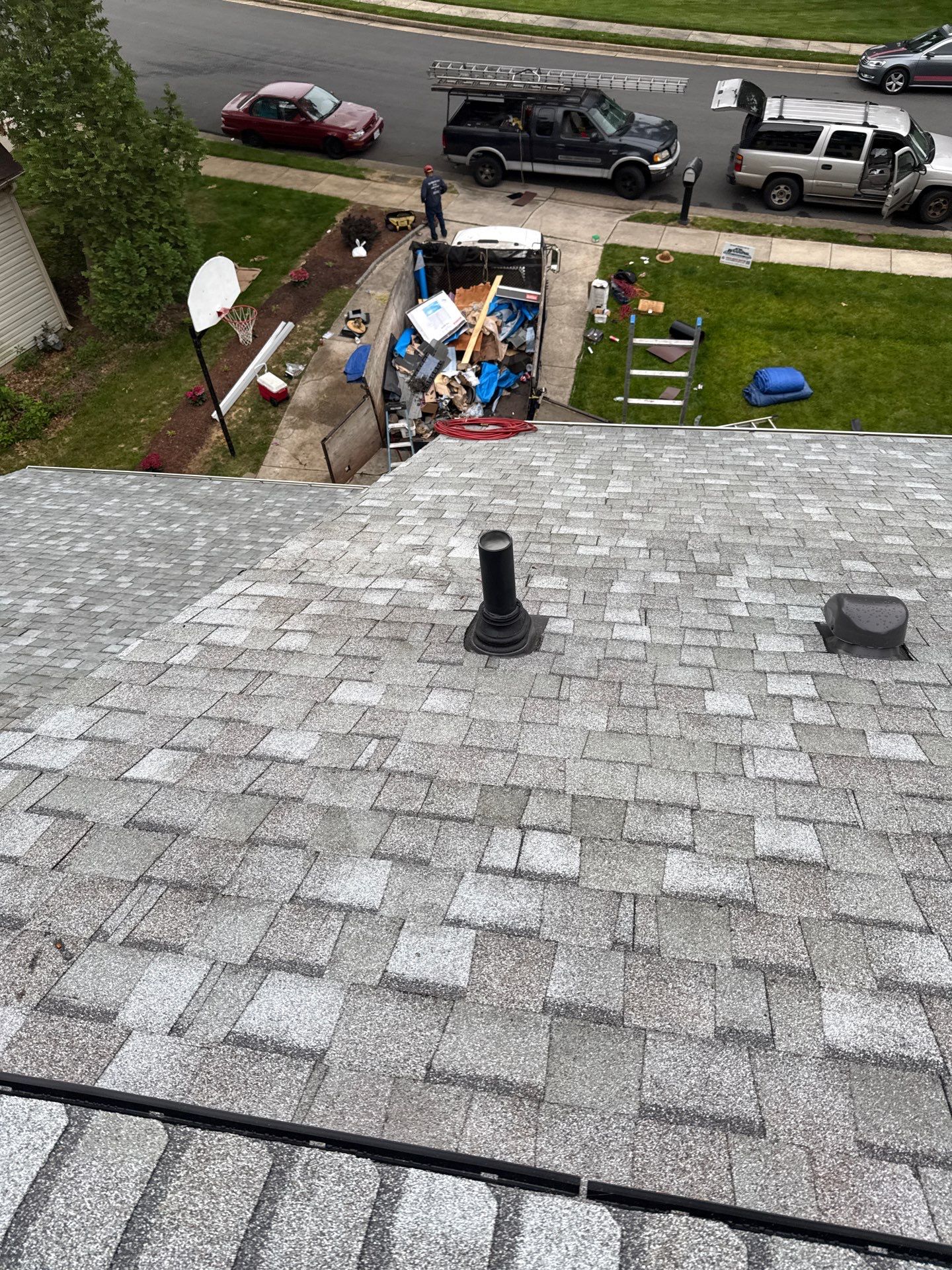 Burke: Residential Roof Replacement with CertainTeed Landmark PRO in Max Def Cobblestone Gray by RM Banning, Inc.