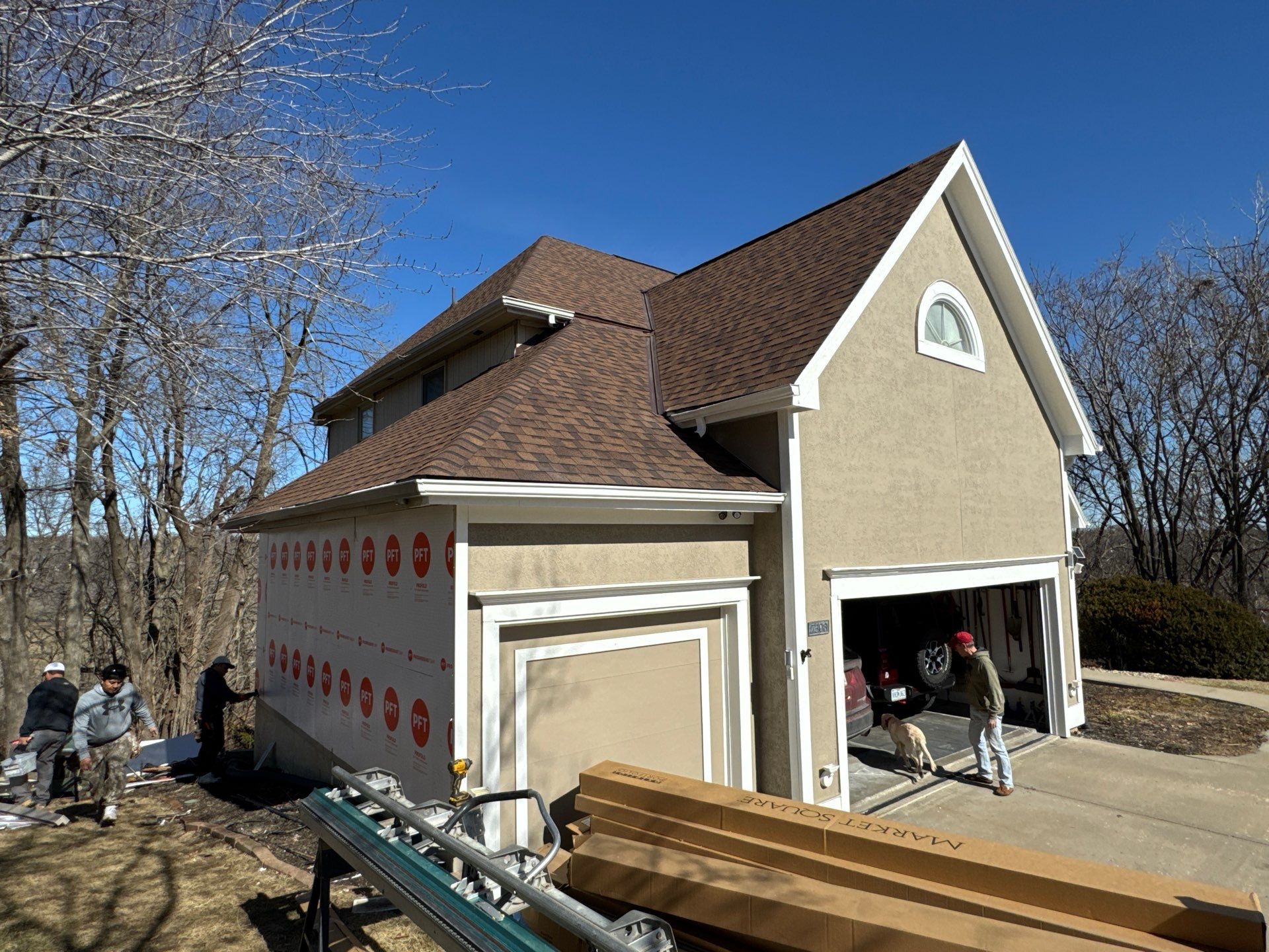 Siding Installation using Clay Market Square by EEC Windows, Siding & Roofing