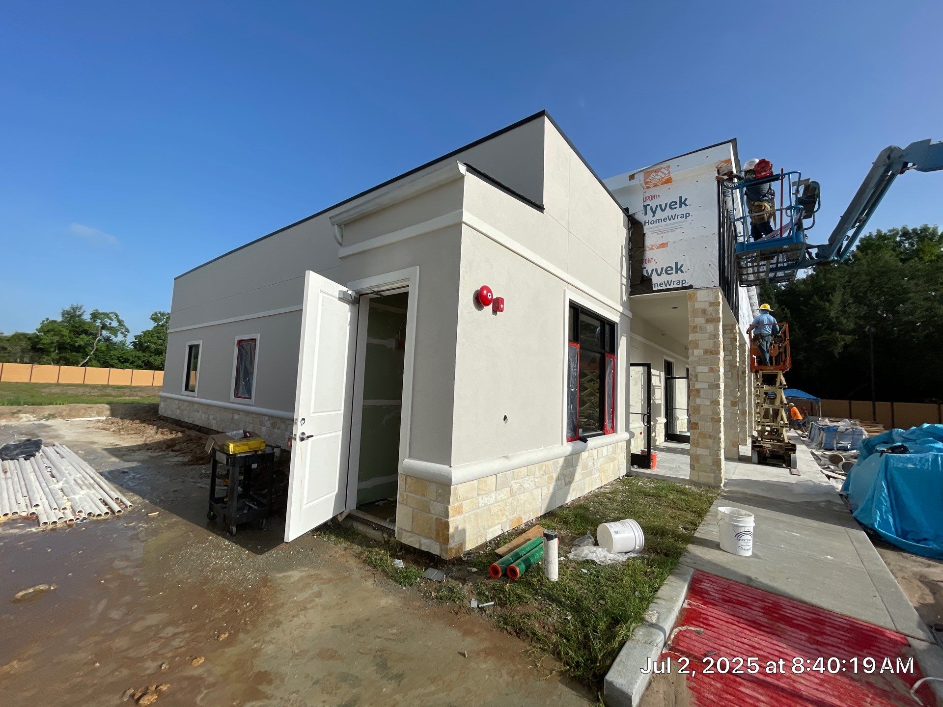Commercial Façade Excellence with Bullnose Detailing by Apex Conventional Stucco Llc