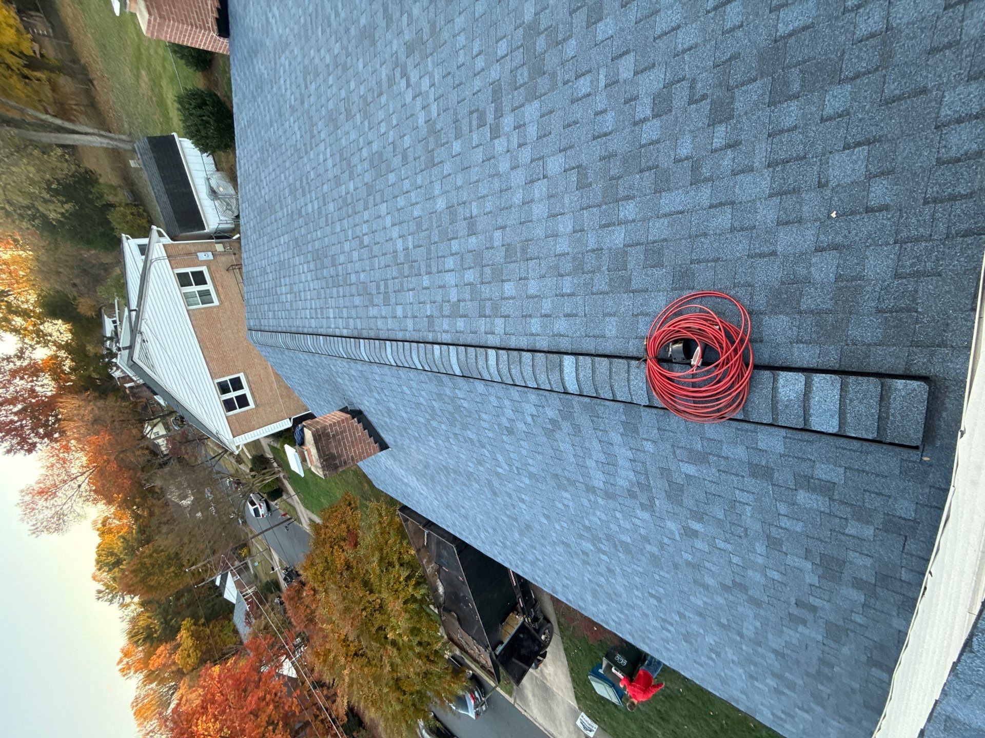 Faifax : Residential Roof Replacement with CertainTeed Landmark Pro in Max Def Coastal Blue  by RM Banning, Inc.