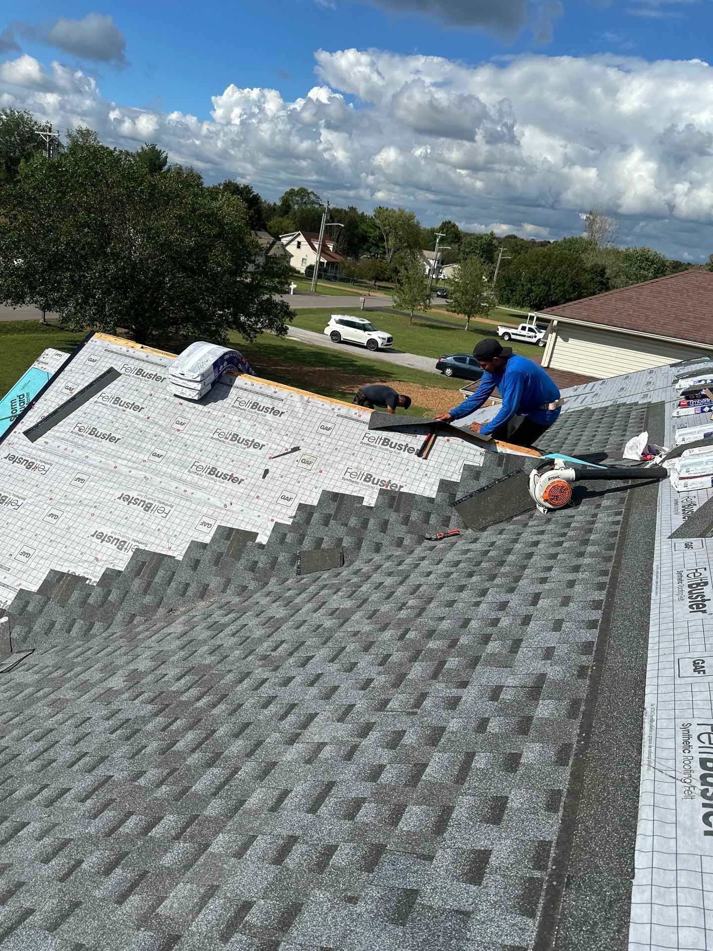 Pewter Gray Dimensional Shingles by Undersun Roofing 