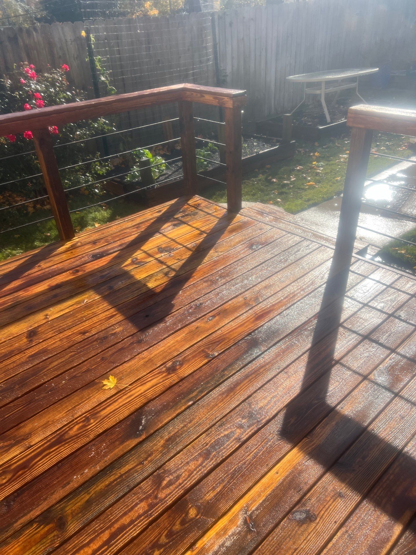 Weathered Deck using Wood Sealant by DuraSeal