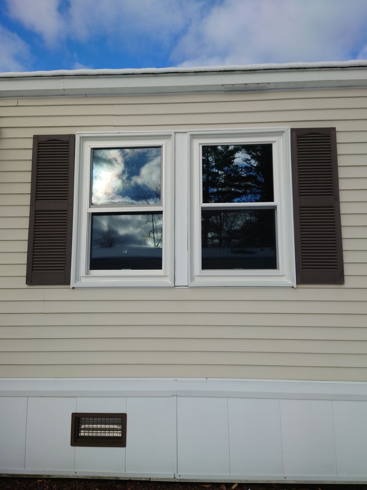 Double Hung Window Installation in Hinsdale, MA  by Yankee Home Improvement