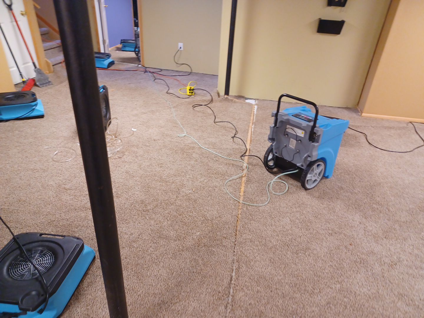 Project in Macomb by EzDry Water Mitigation & Property Restoration