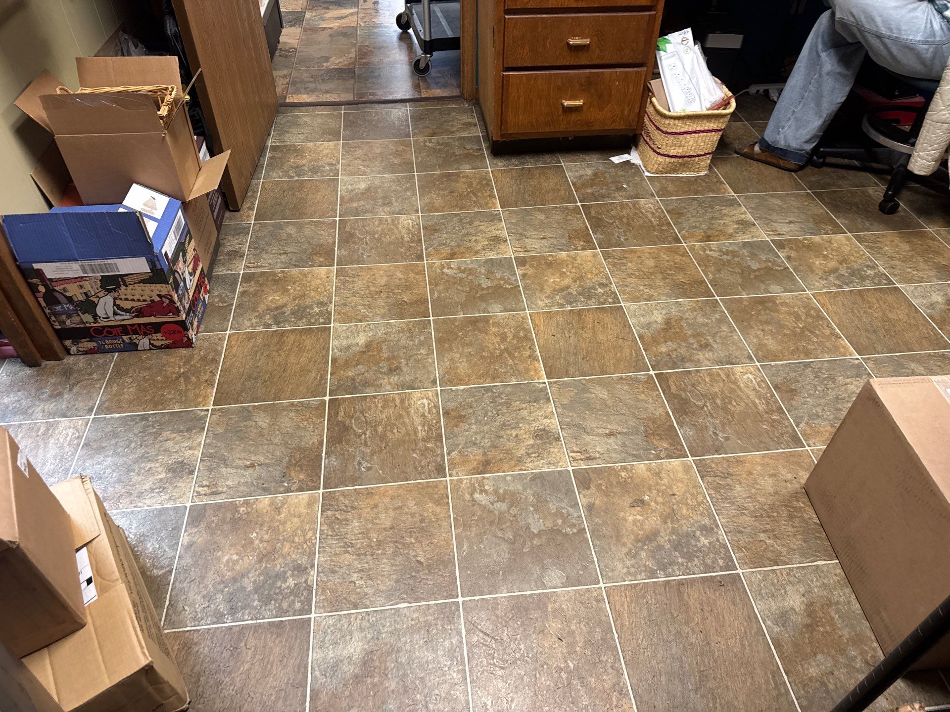 Epoxy Flooring Installation – Downtown Muskegon Commercial Space by Gordon Painting
