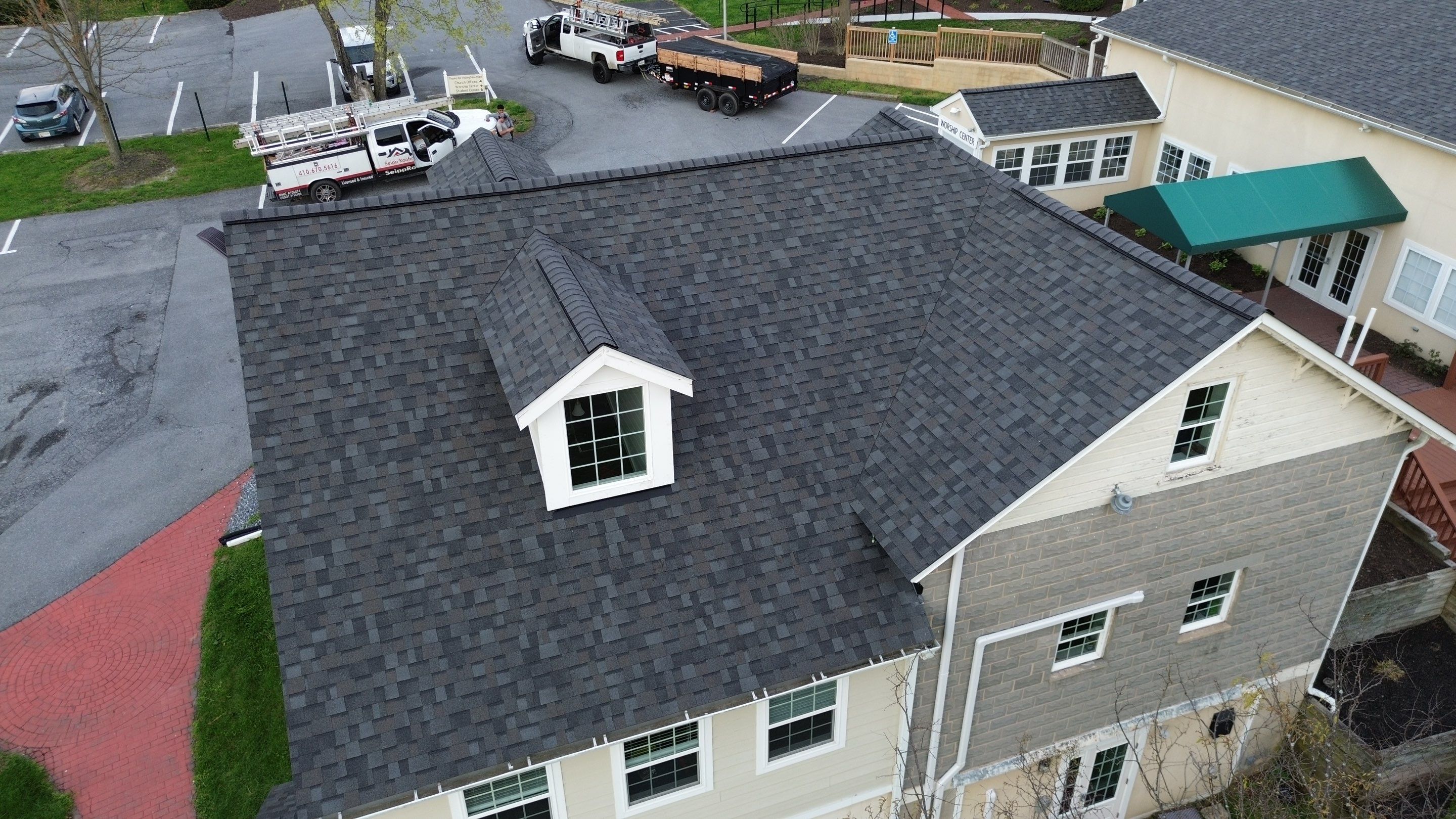 Roof Replacement in Westminster, MD • New Hope Fellowship by Seipp Roofing, LLC