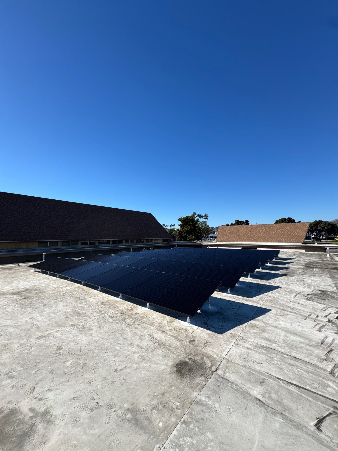 Commercial Solar Panel Installation for Ventura Church with Hyundai Modules by AWS Solar