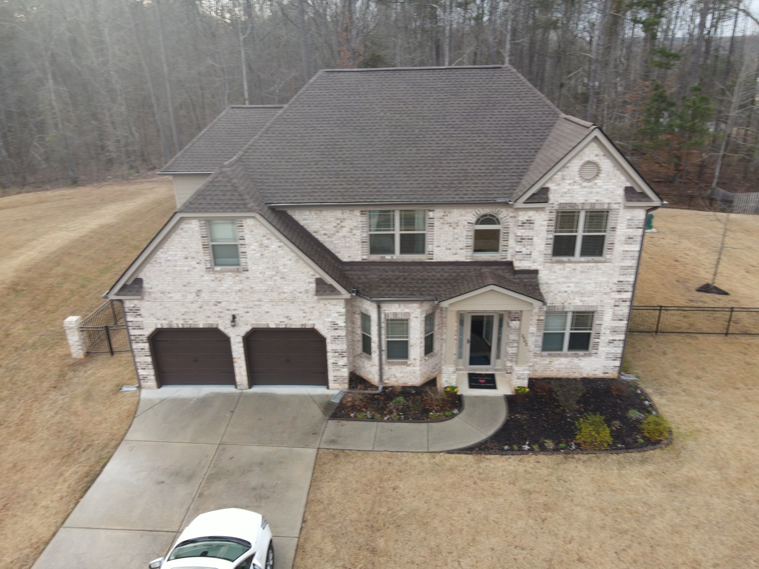 Residential Roof Replacement  using GAF Timberline HDZ Barkwood by Furman Quality Roofing 