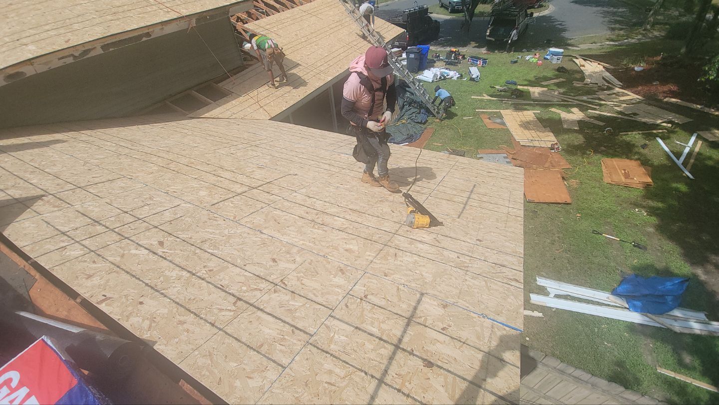 Roof Installation using GAF Timberline HDZ by ExteriorPros