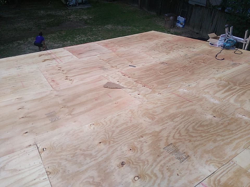 Residential Roofing Installation using Roof Replacement by American Roofing & Construction LLC
