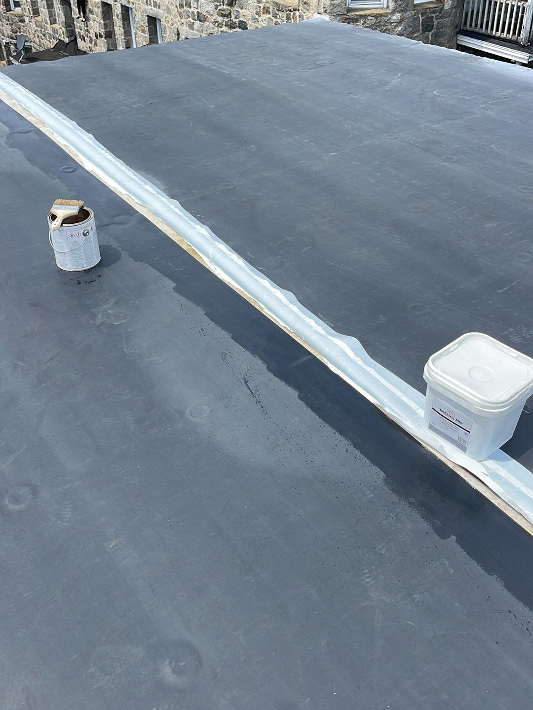 Residential Roofing Installation using EPDM/Rubber by Sensible Home Solutions