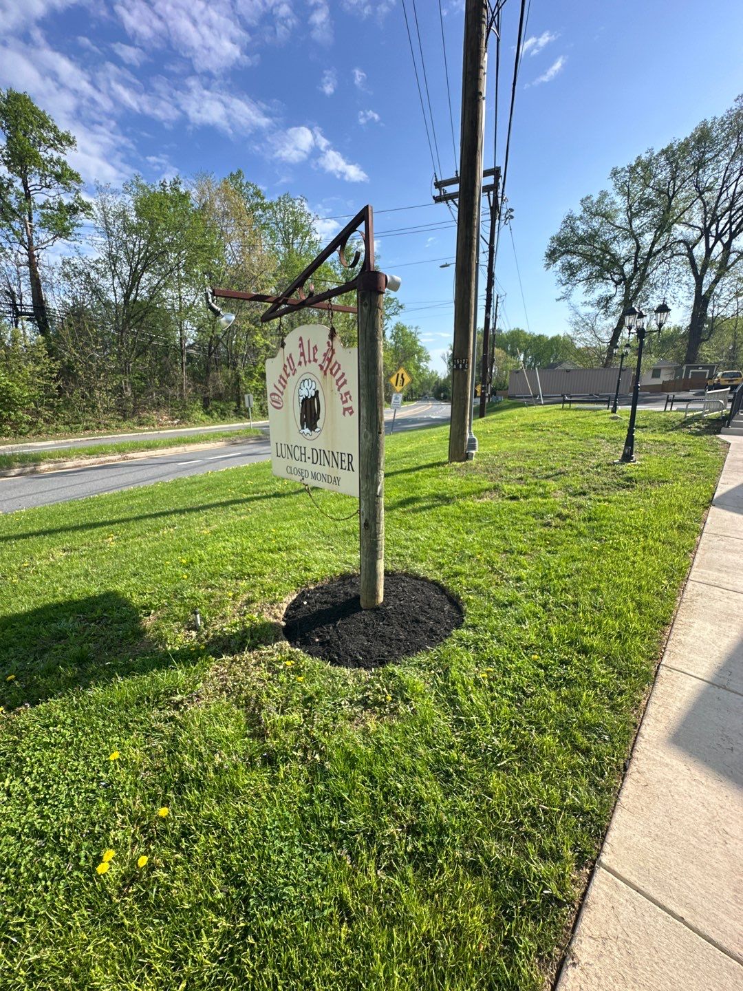 Spring Clean Up at The Olney Ale House by The Smet Companies, LLC