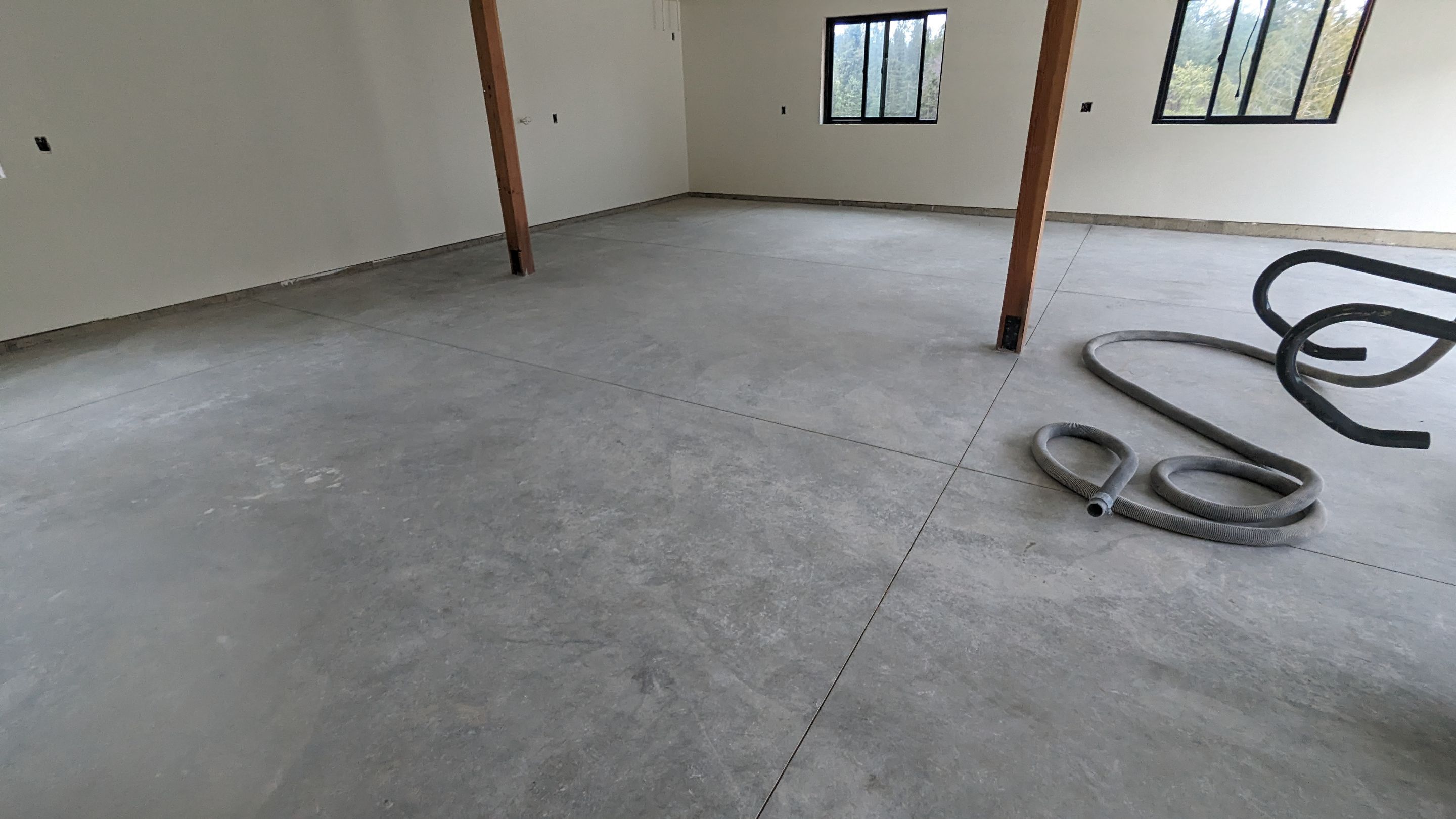 Garage Transformation using Driftwood by Croc Coatings, LLC