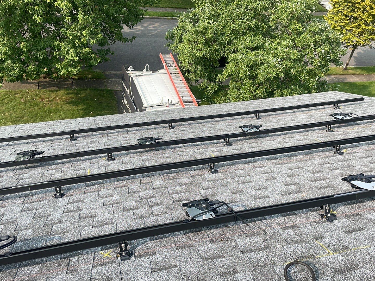 Solar Panel Installation with Exterior Service Change by Infinity Solar Systems