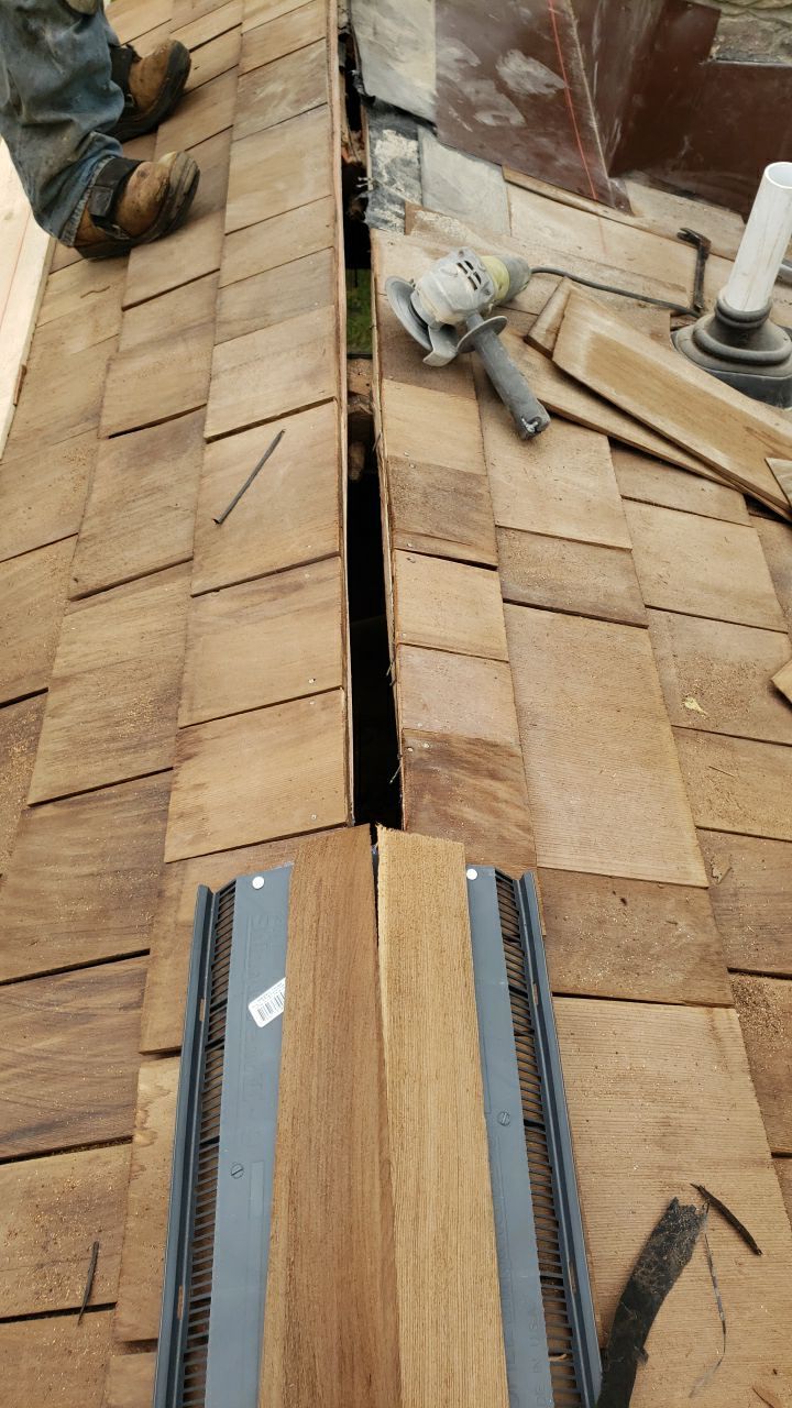 Gainesville Historic Structure: Western Red Cedar #1 Perfection G&R CCA Cedar Shakes by RM Banning, Inc.