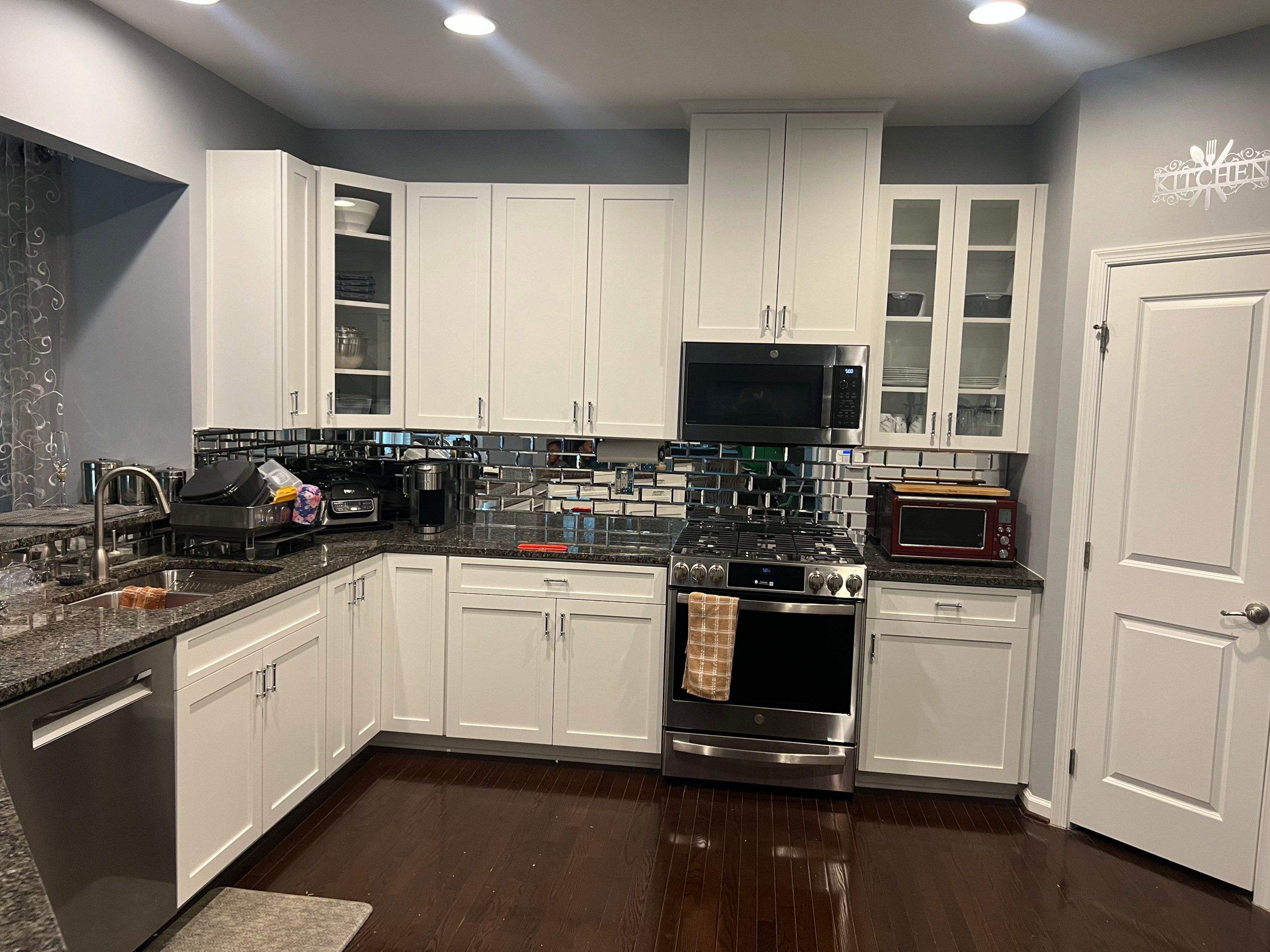 Kitchen Cabinet Painting by GLSpainters