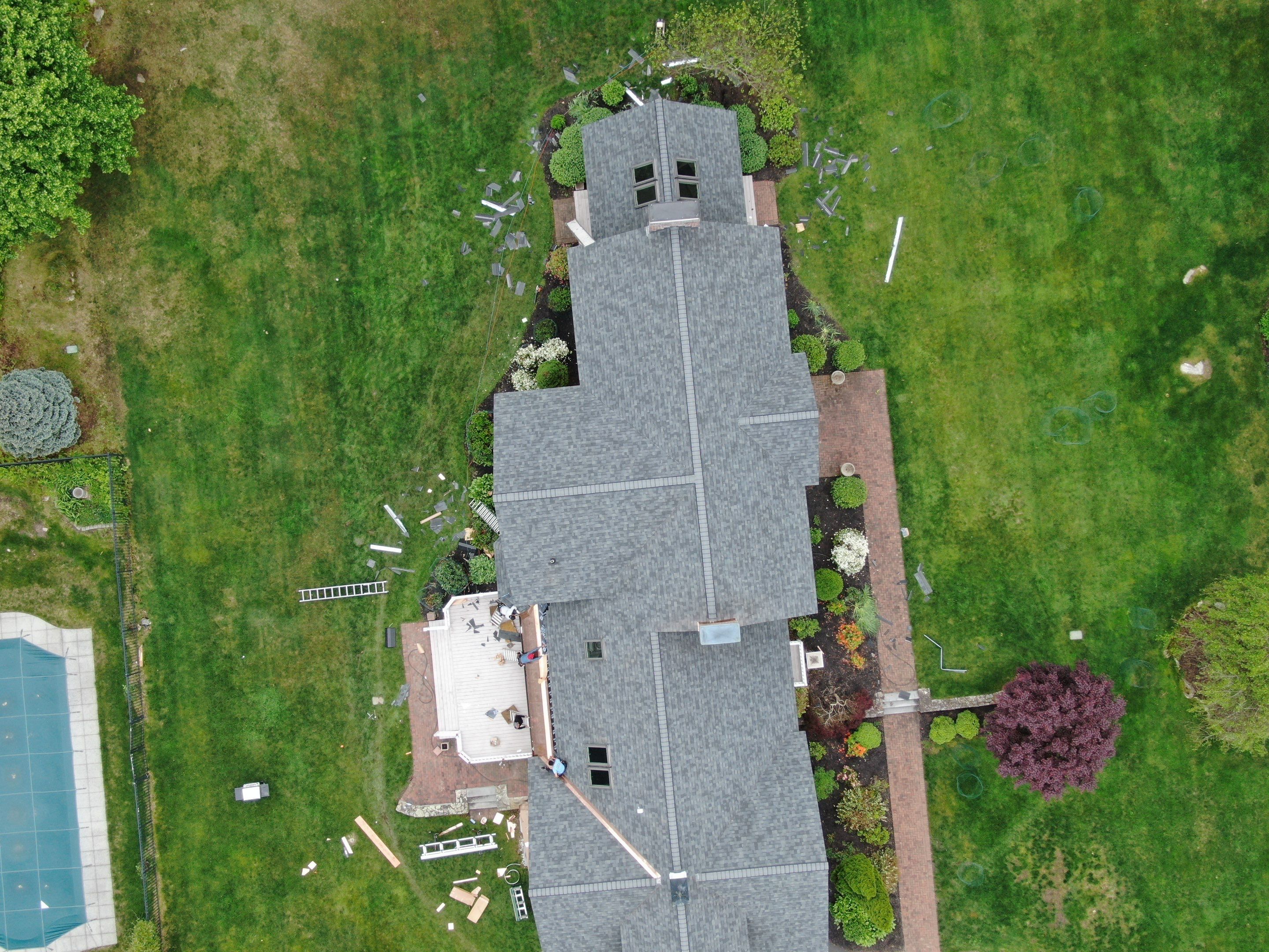Roof Replacement with Owens Corning Shingles and Copper Flashing by Mighty Dog Roofing of Greater Middlesex County