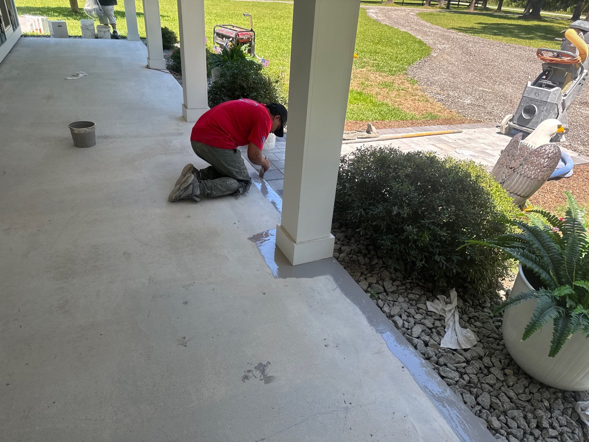 Pool Deck by Innovative Concrete Coatings 
