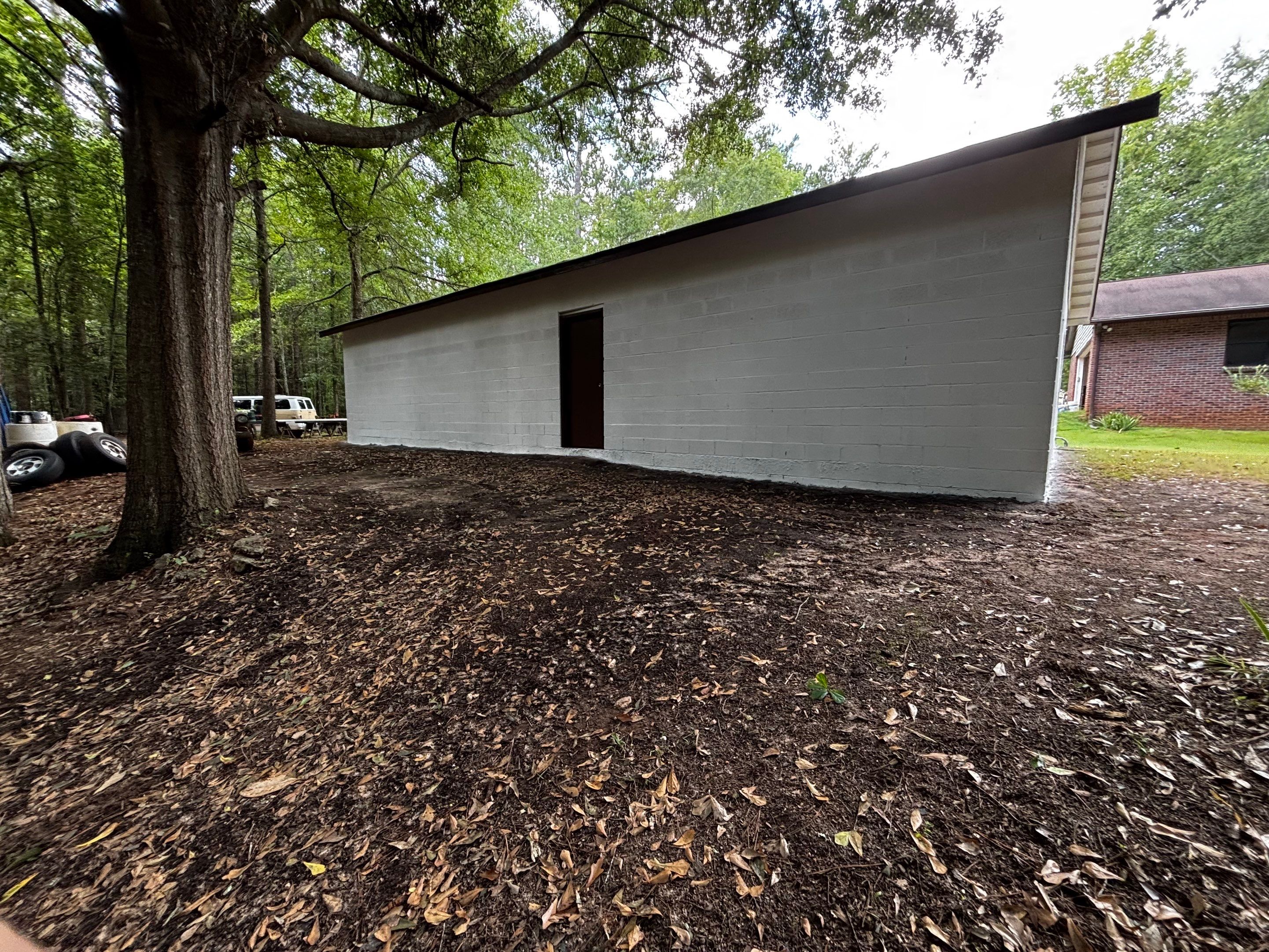 Detached Garage Masonry Painting by PGP Surface Solutions, LLC