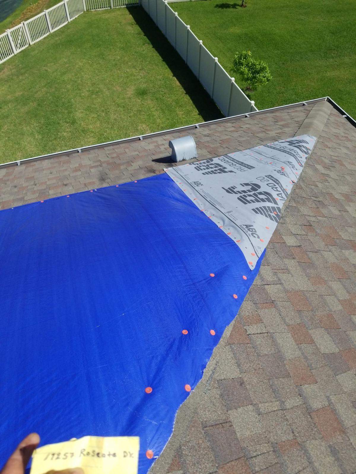 Roof Damage Claim in Lutz by FLAPA & KeyStone