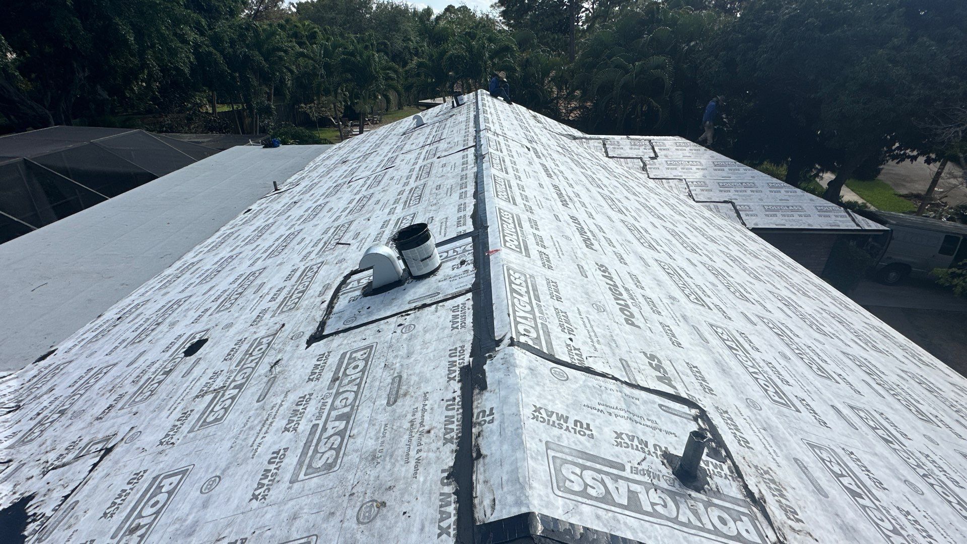 Residential Roofing Installation using Eagle Roofing Tile by BLUES BROTHERS ROOFING