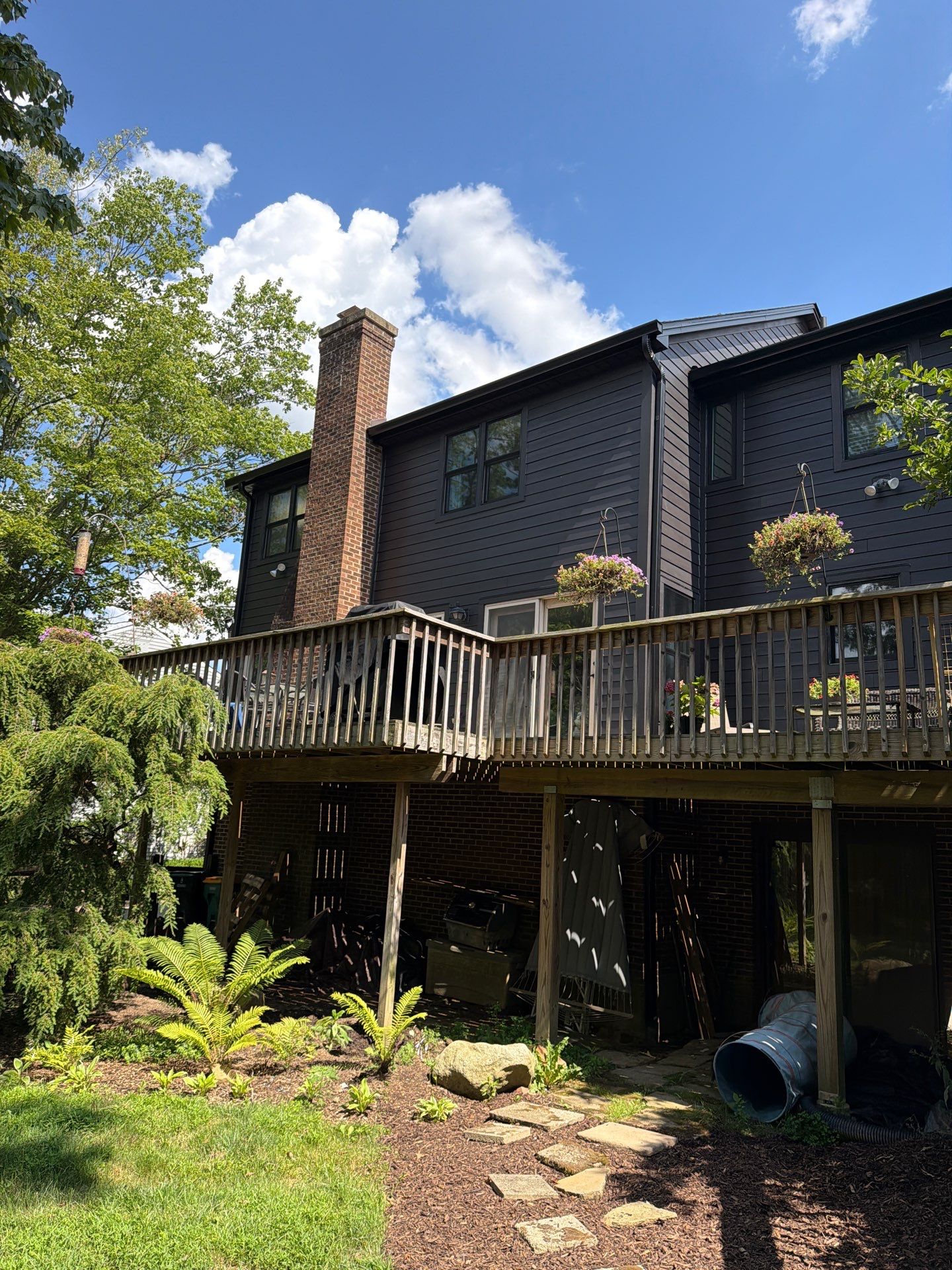 James Hardie Midnight Black Siding Renovation by Ideal Siding Pittsburgh