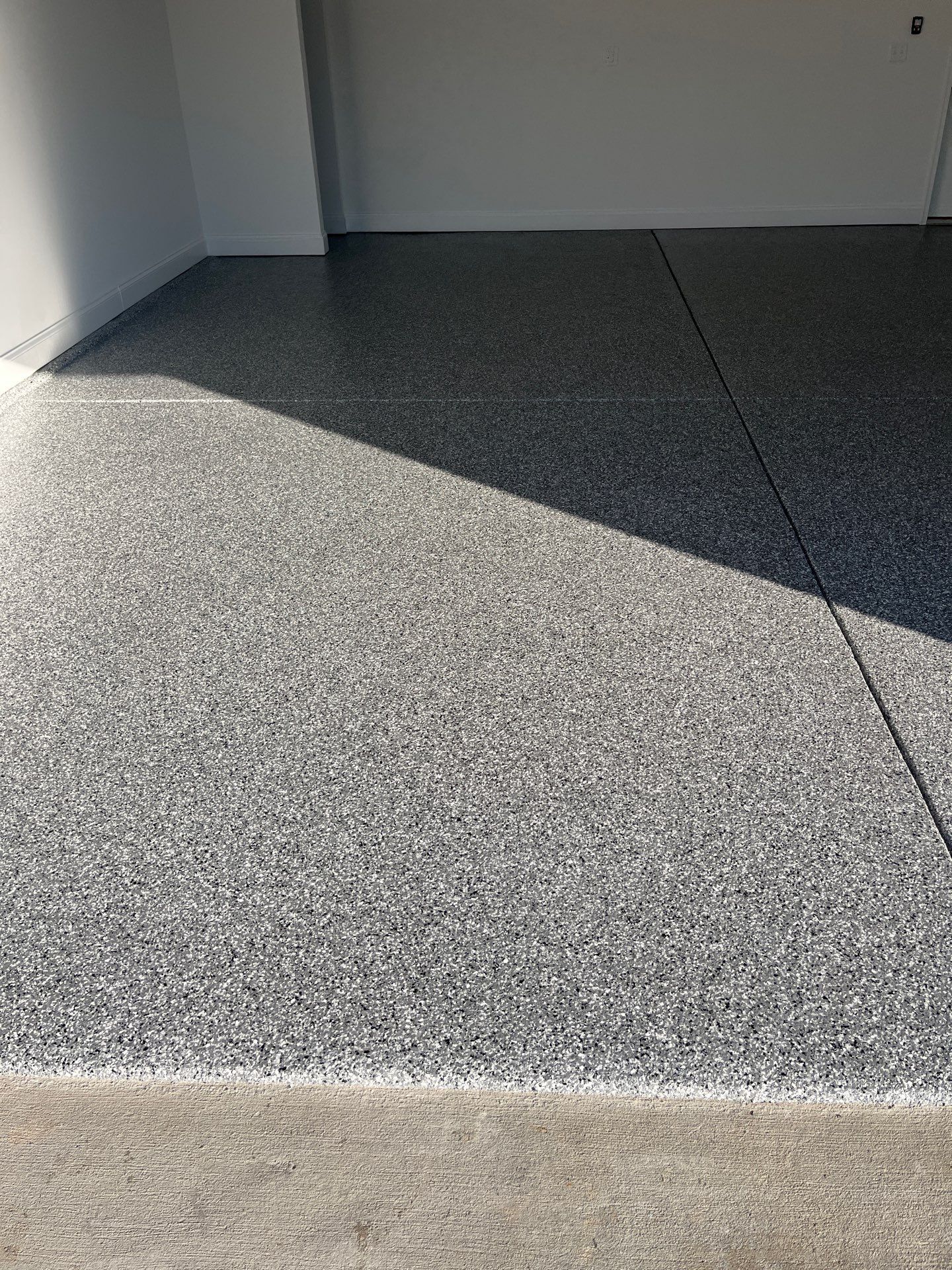 Garage Floor Coating using Wombat by My Garage Floor Guys