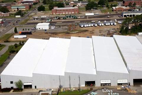 409,050 Sq Ft - Metal Roof Restoration Pensacola, FL by Southern Roof Solutions